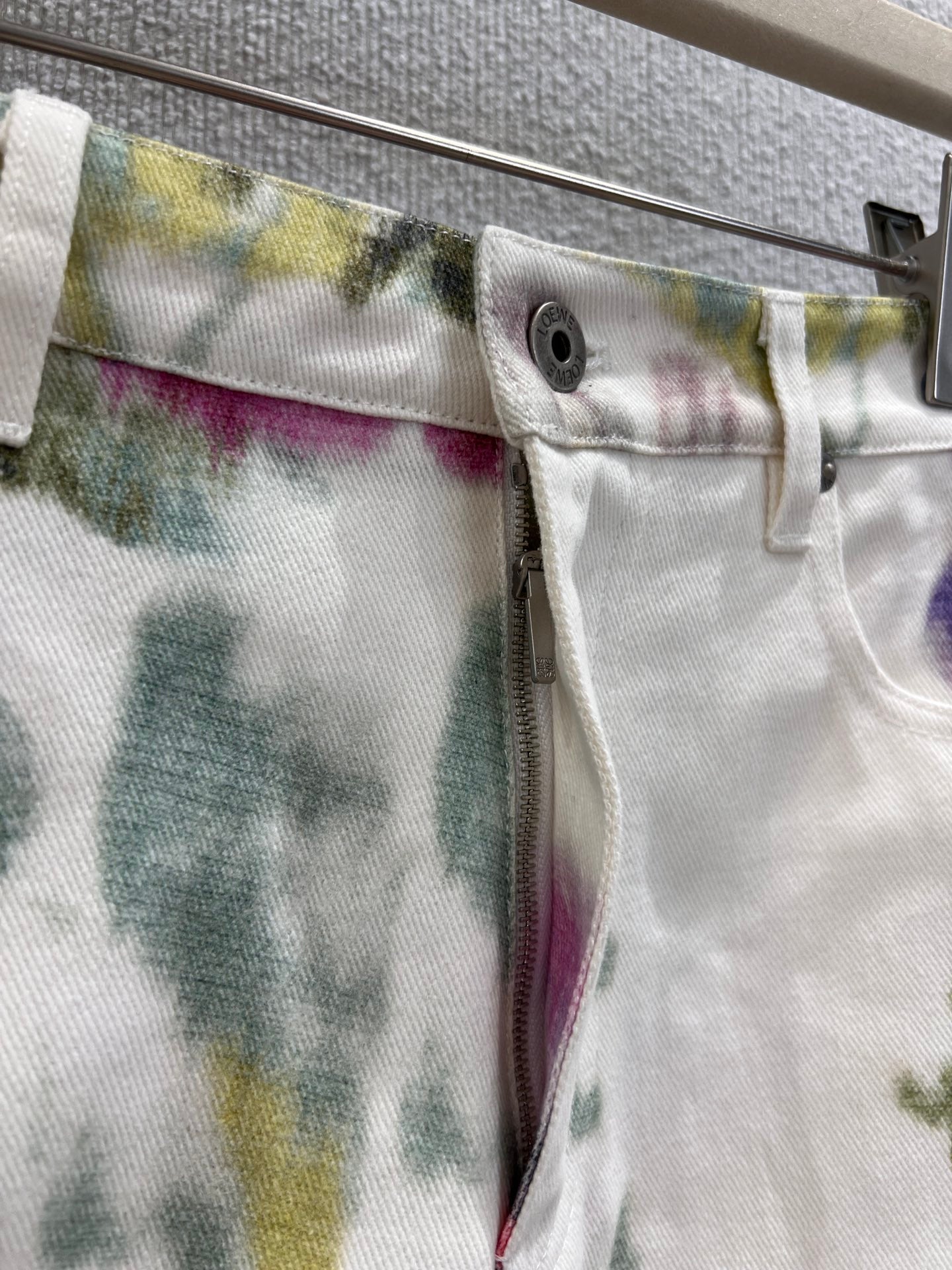LO 25FW Early Autumn New Arrival Paula's Series Romantic Print Denim Pants
