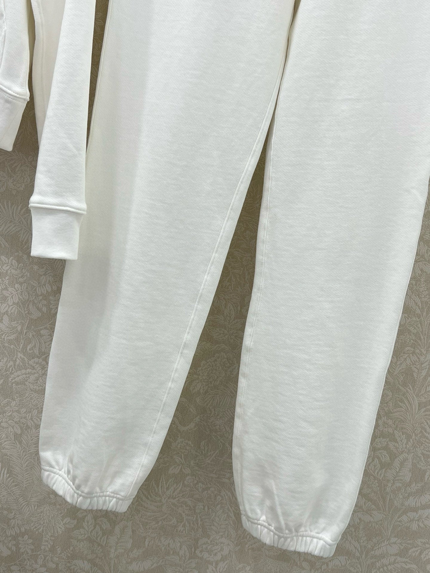 BU 25 Hooded drawstring zipper jacket and pants set