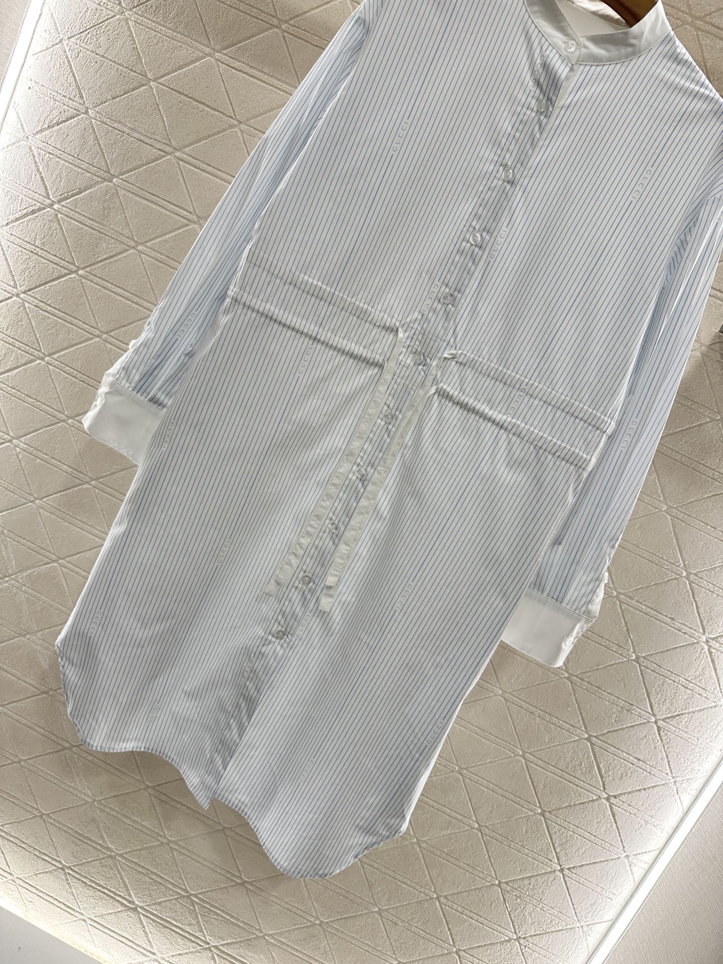 G 25 Striped Long Sleeve Dress