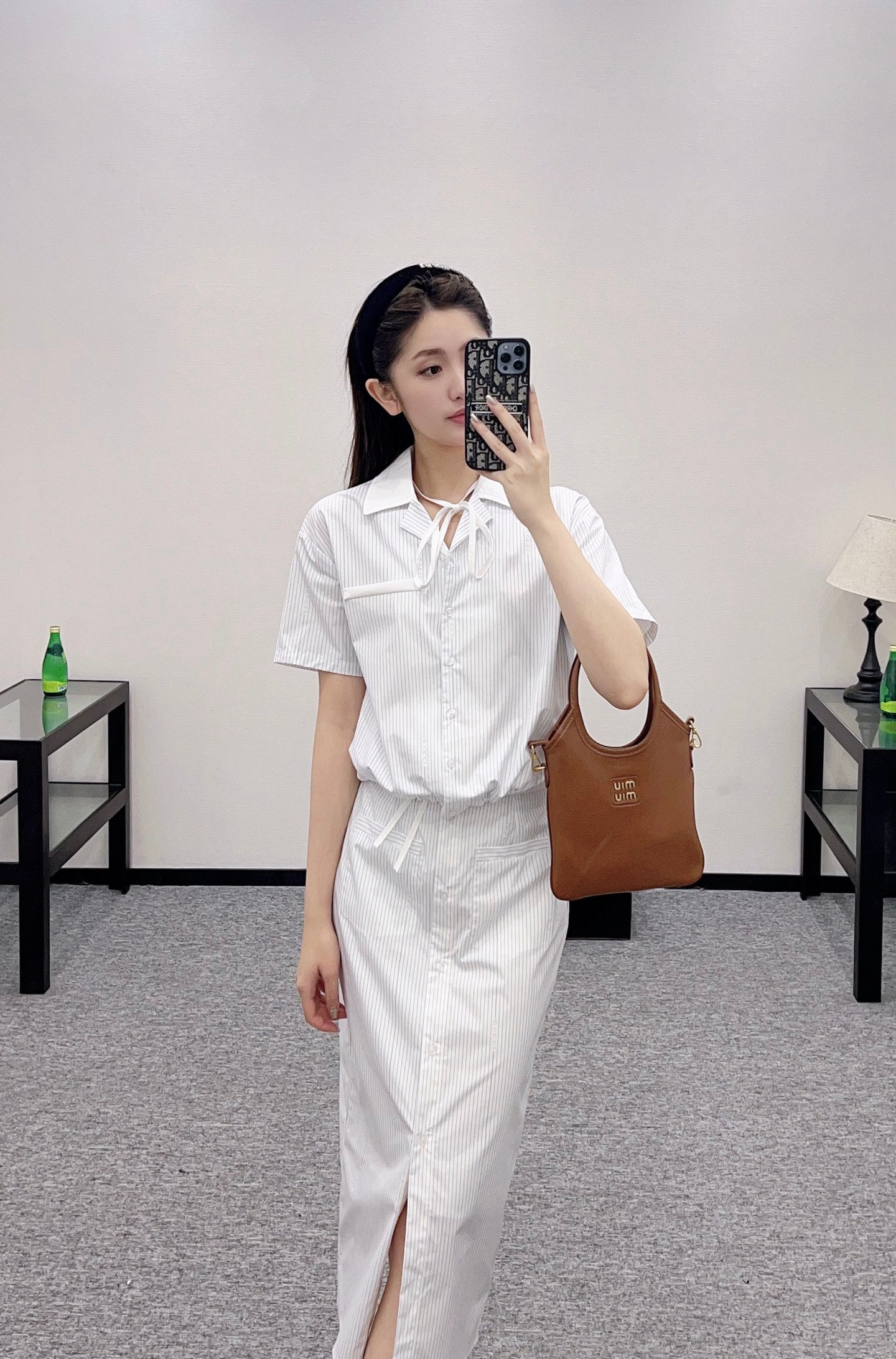 G 25 Striped short-sleeved shirt