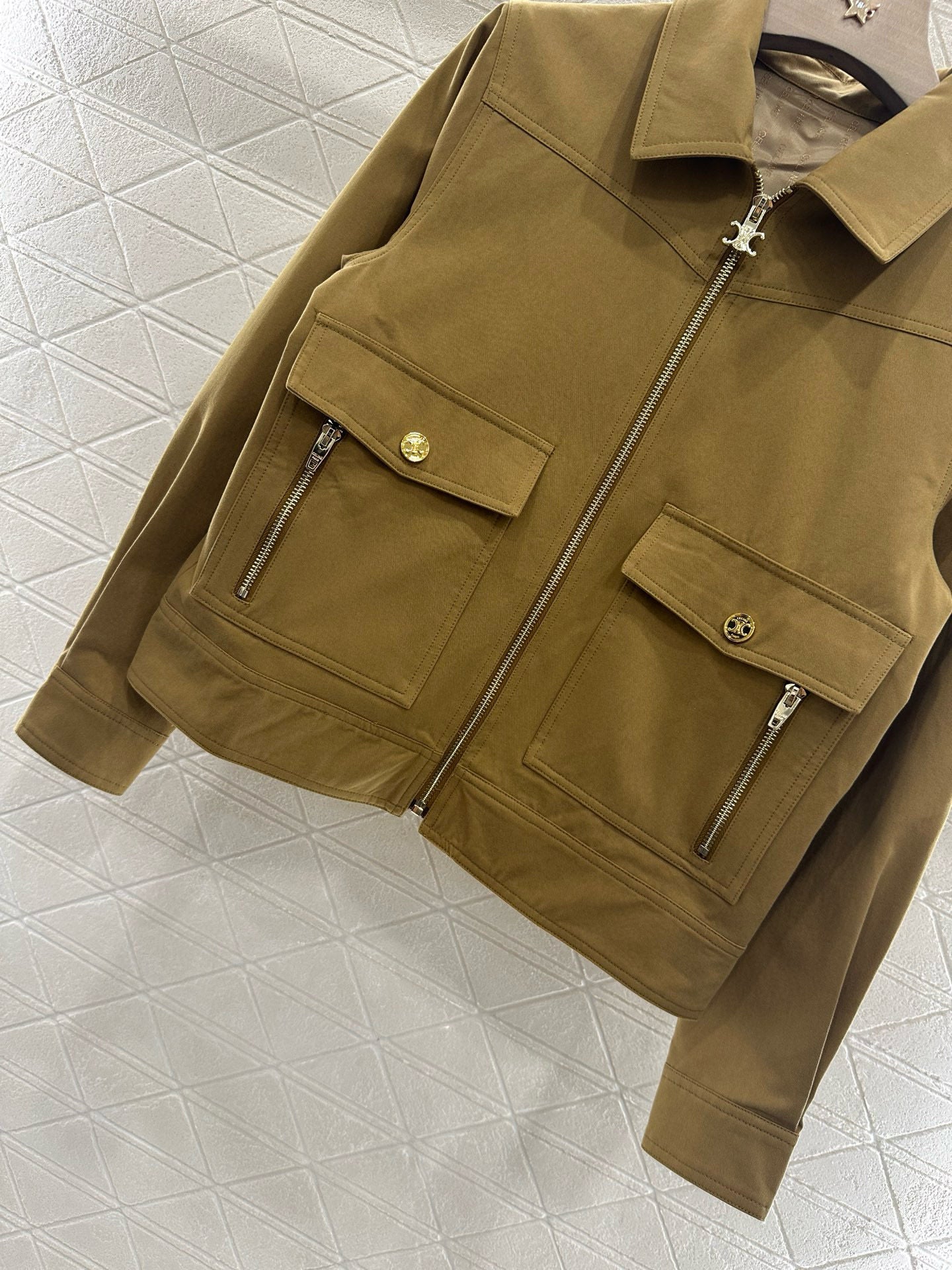 CE 2025 Vintage Lapel Jacket and Half Skirt Suit