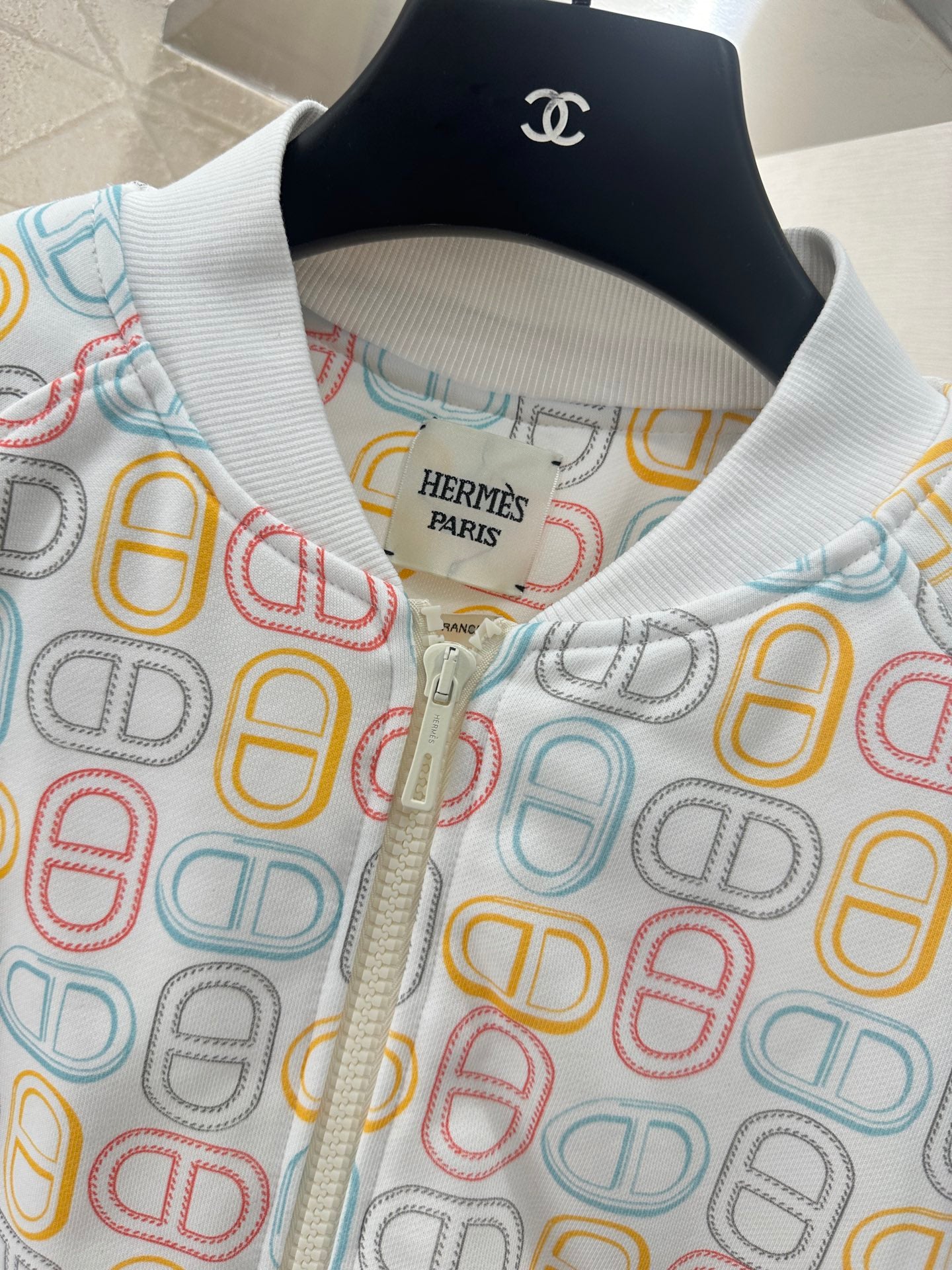 H 25 Printed Cotton Jacket
