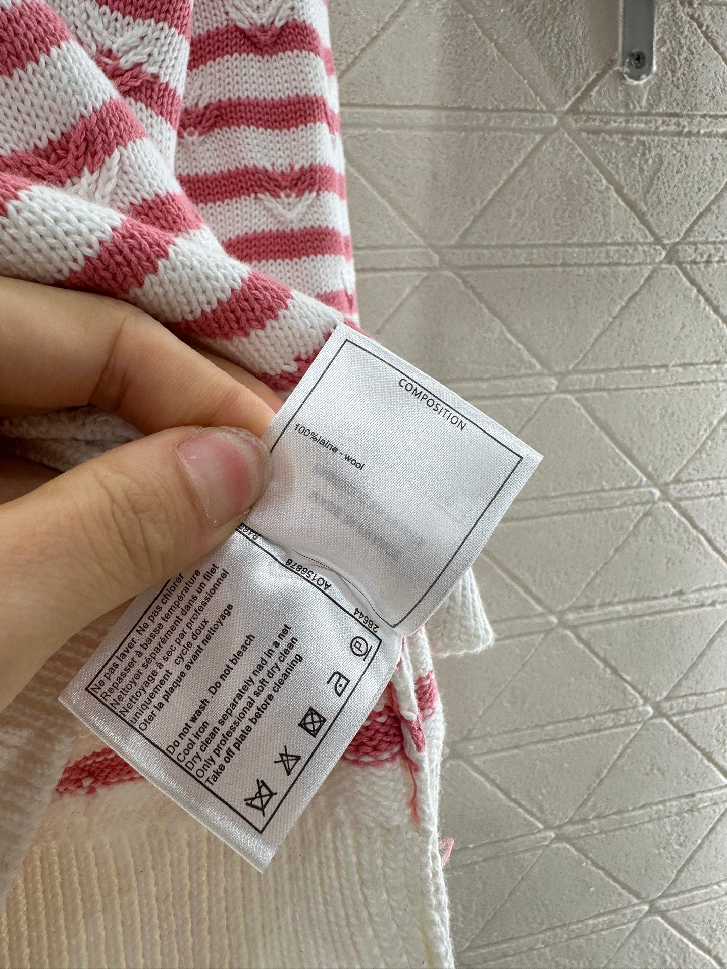 C 25 Striped Knit Pullover Sweater