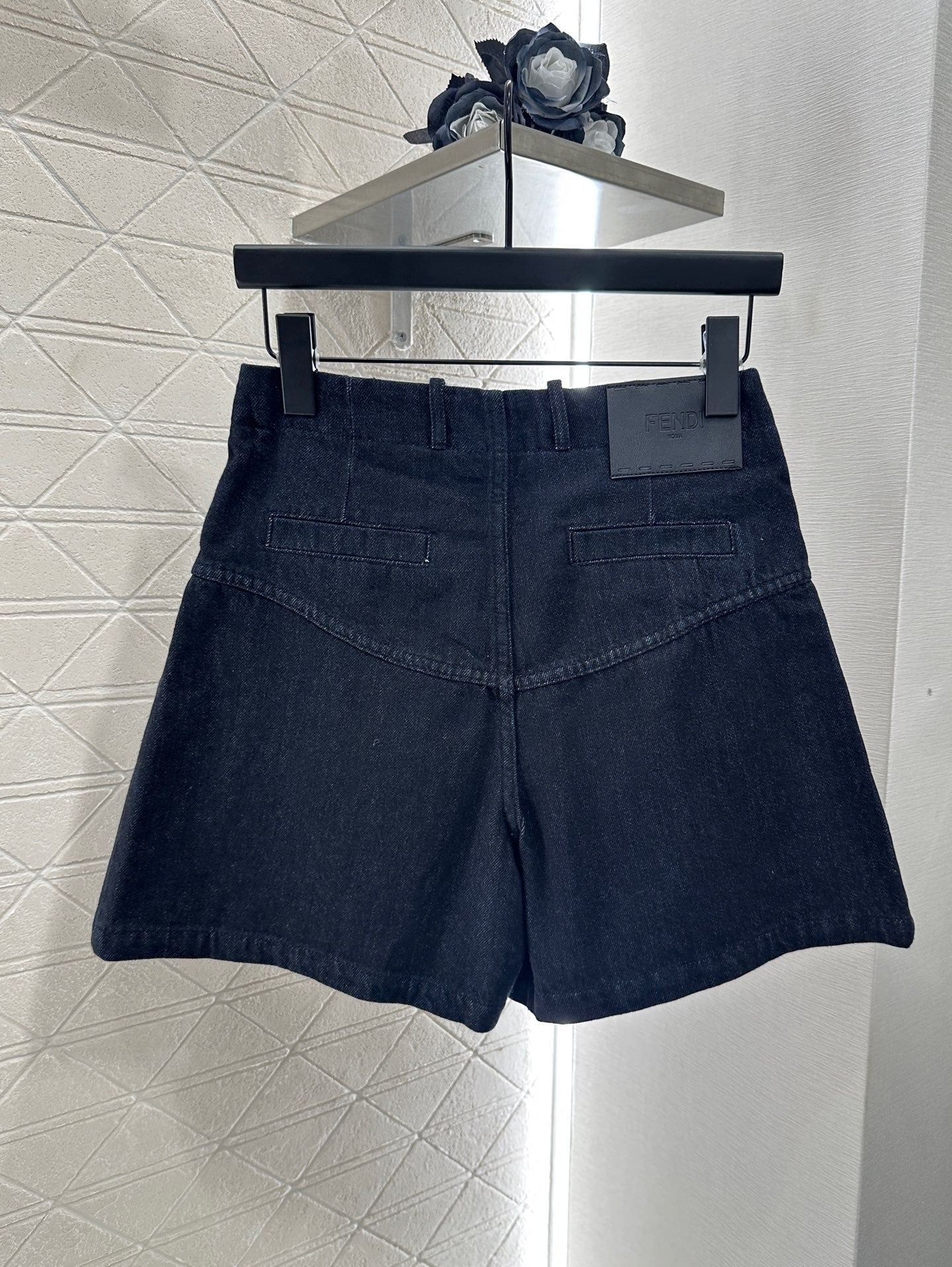 F 25 Retro Denim Jacket and Skirt Set