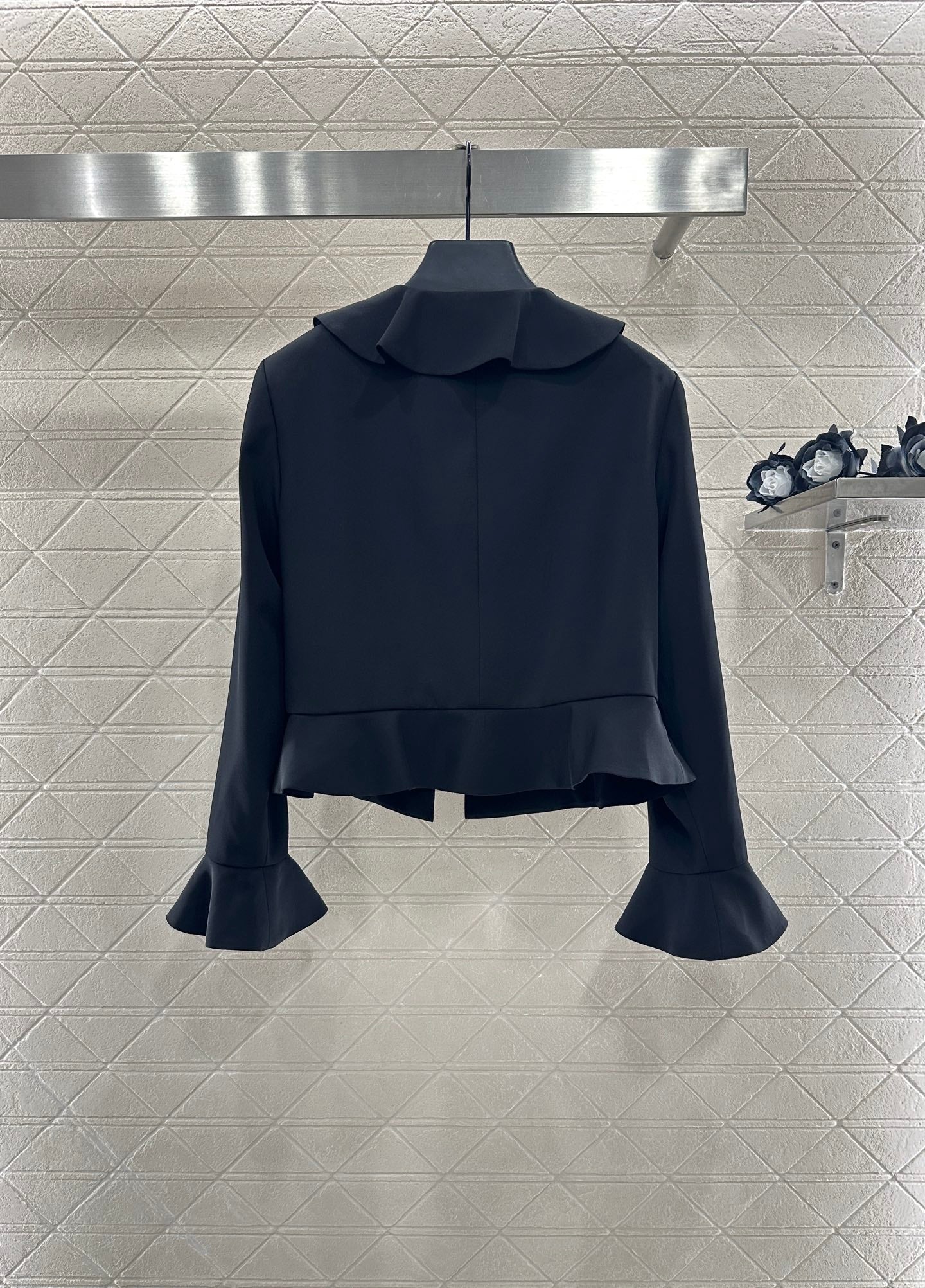 C 25 Ruffled Lace Shirt