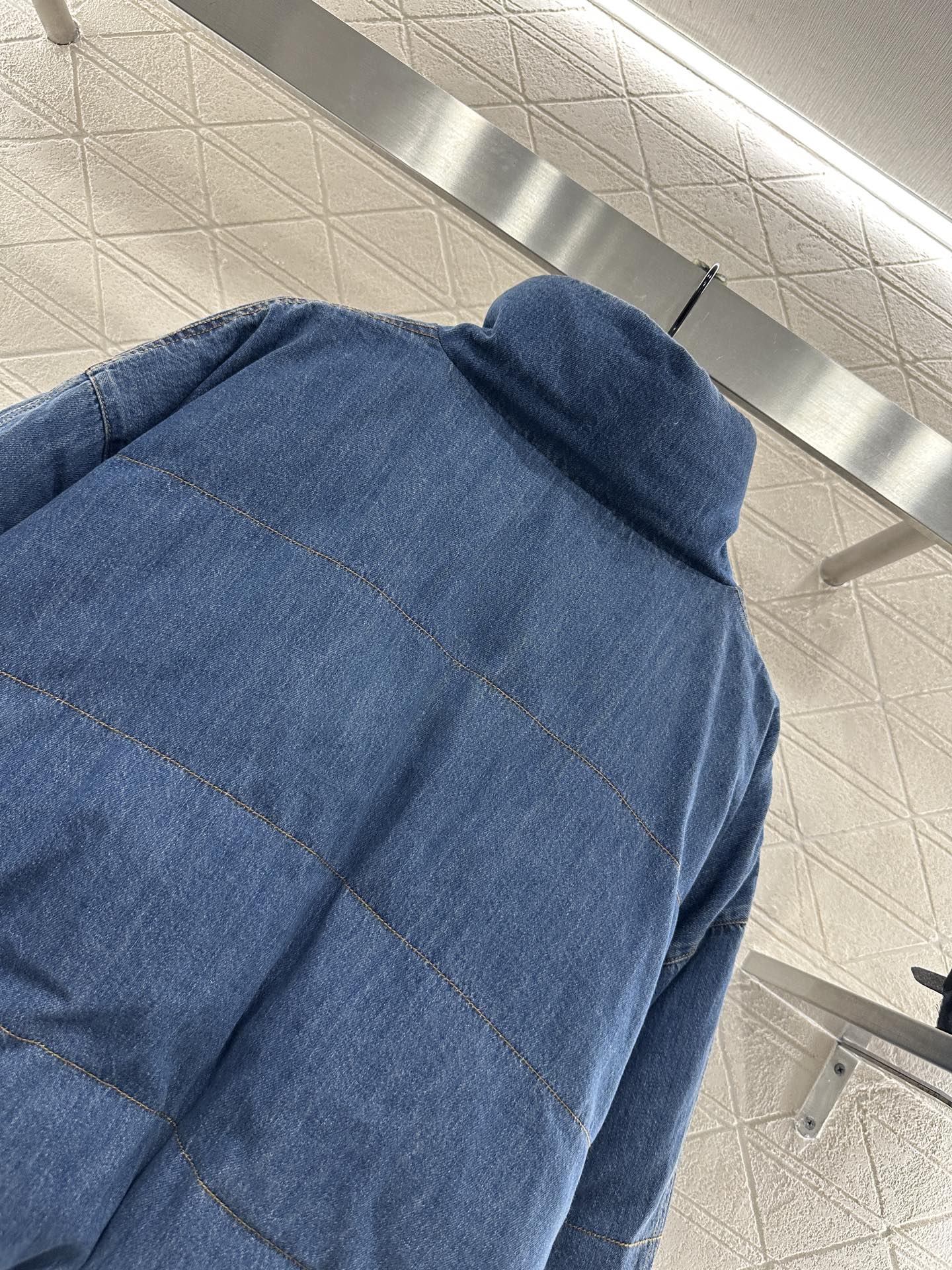 C 25fw Denim Down Jacket