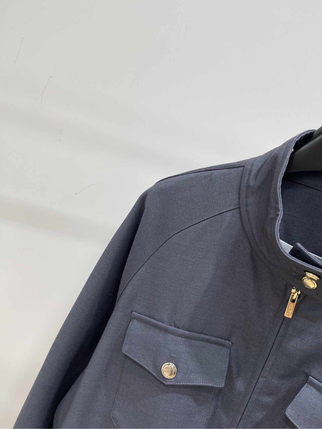 M 25fw Medium Dark Gray Workwear Flight Jacket + Mini Skirt