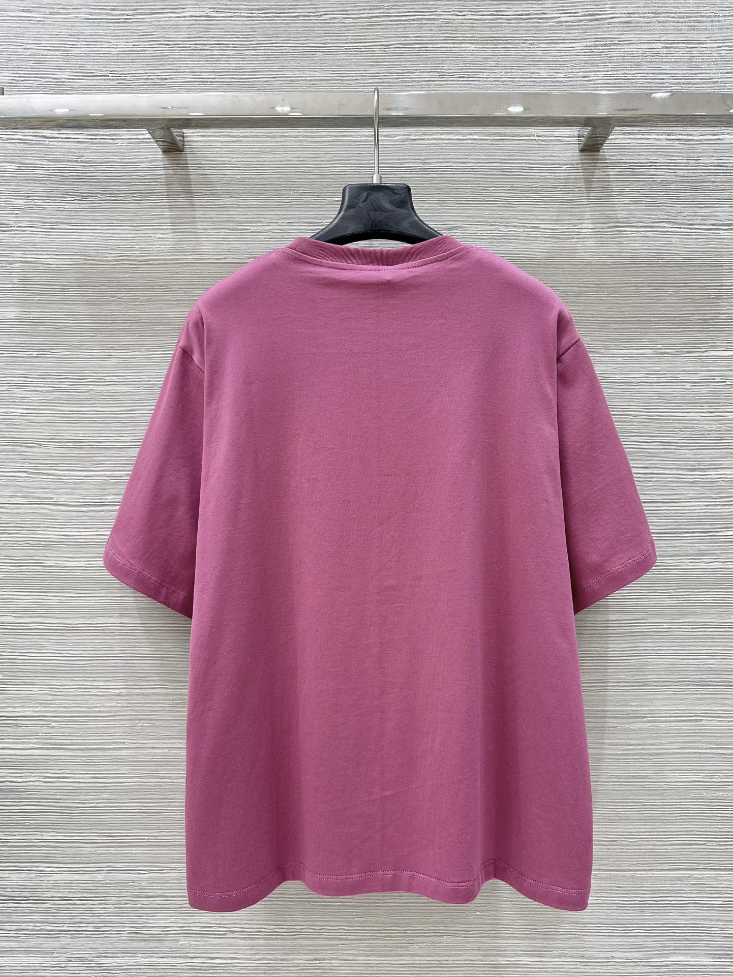 CE 25 Spring and Summer new style, childlike graffiti print round neck short-sleeved T-shirt!