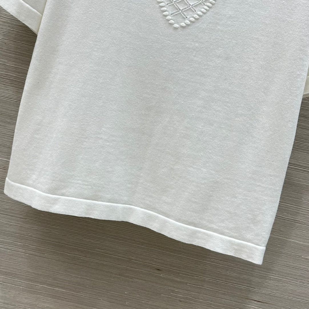 C 25 nouveaux produits, j'adore le haut à manches courtes en tricot double C