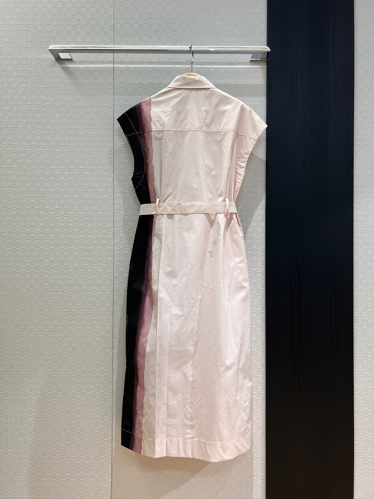 D 25 New 🌸 Early Fall Collection Chinese Cherry Blossom Ink Print Flip Neck Dresses