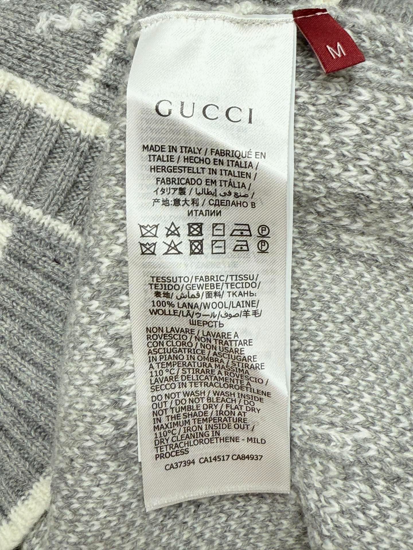 G 25 early spring new round neck letter logo jacquard full print casual knit cardigan