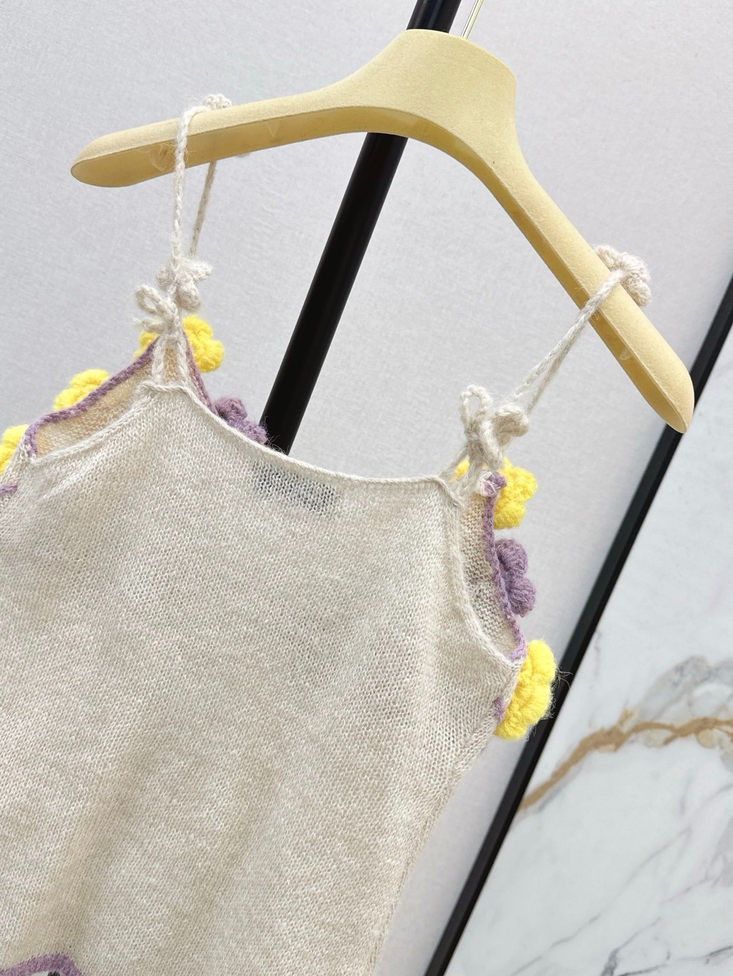M 25 New three-dimensional handmade flower decorative suspenders