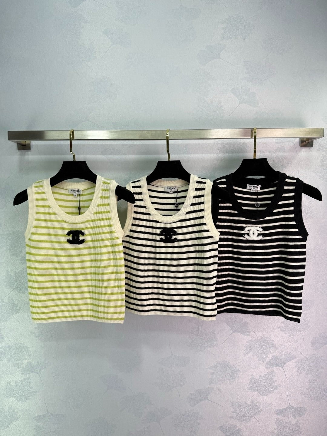 C 25 Striped knit undershirt