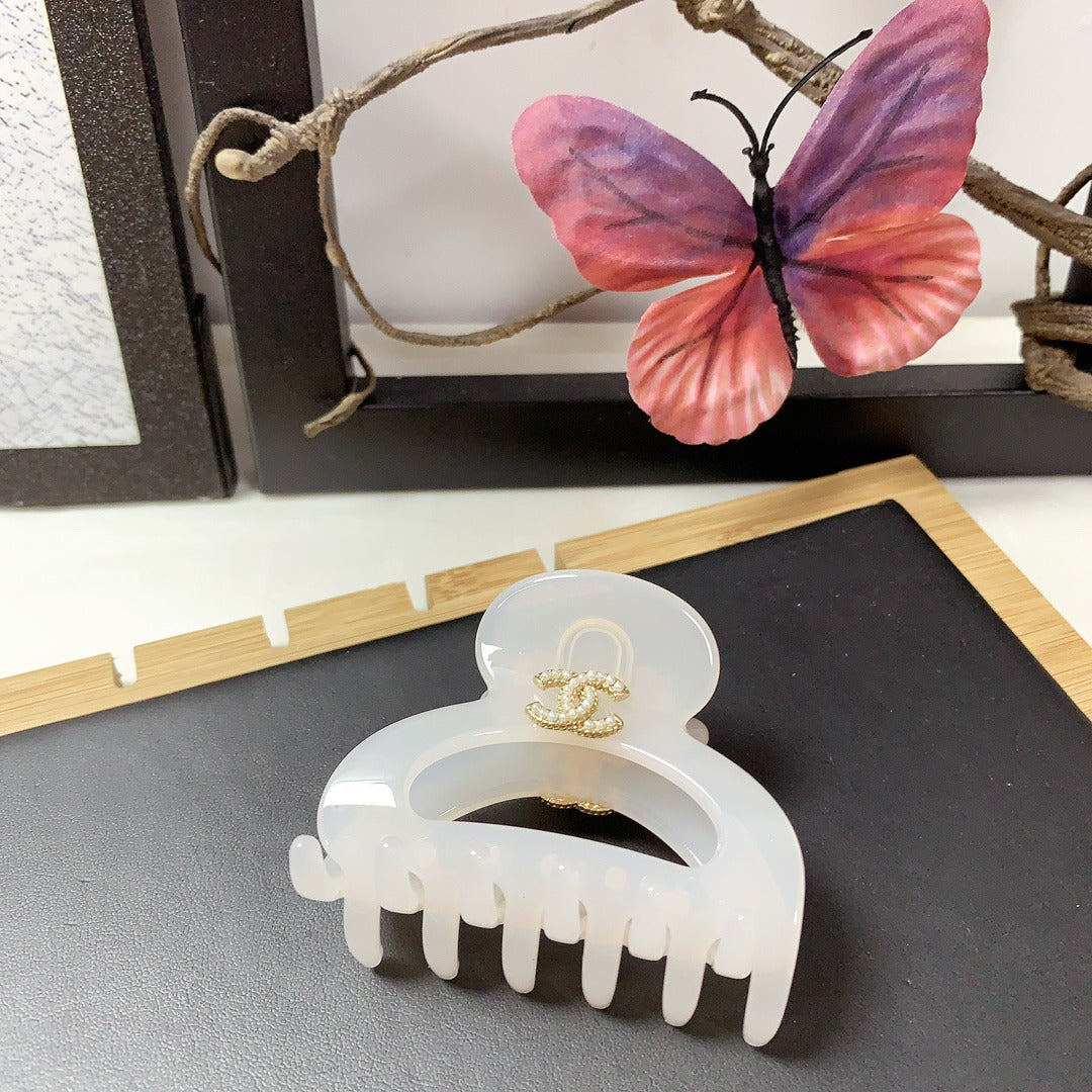 C 25 Acrylic Logo Hair Clip