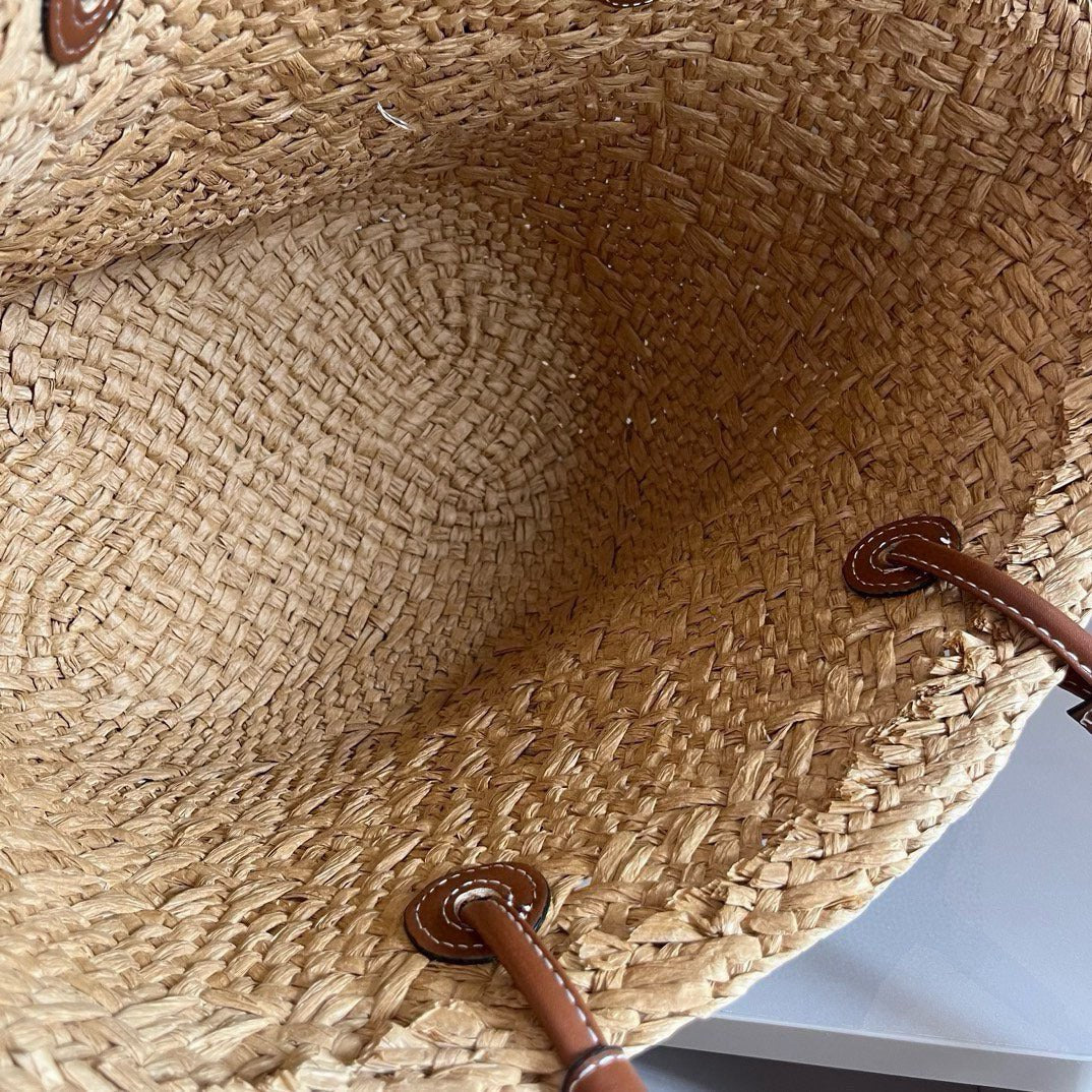 CE 25 Straw bag Raffia grass hand-woven bag