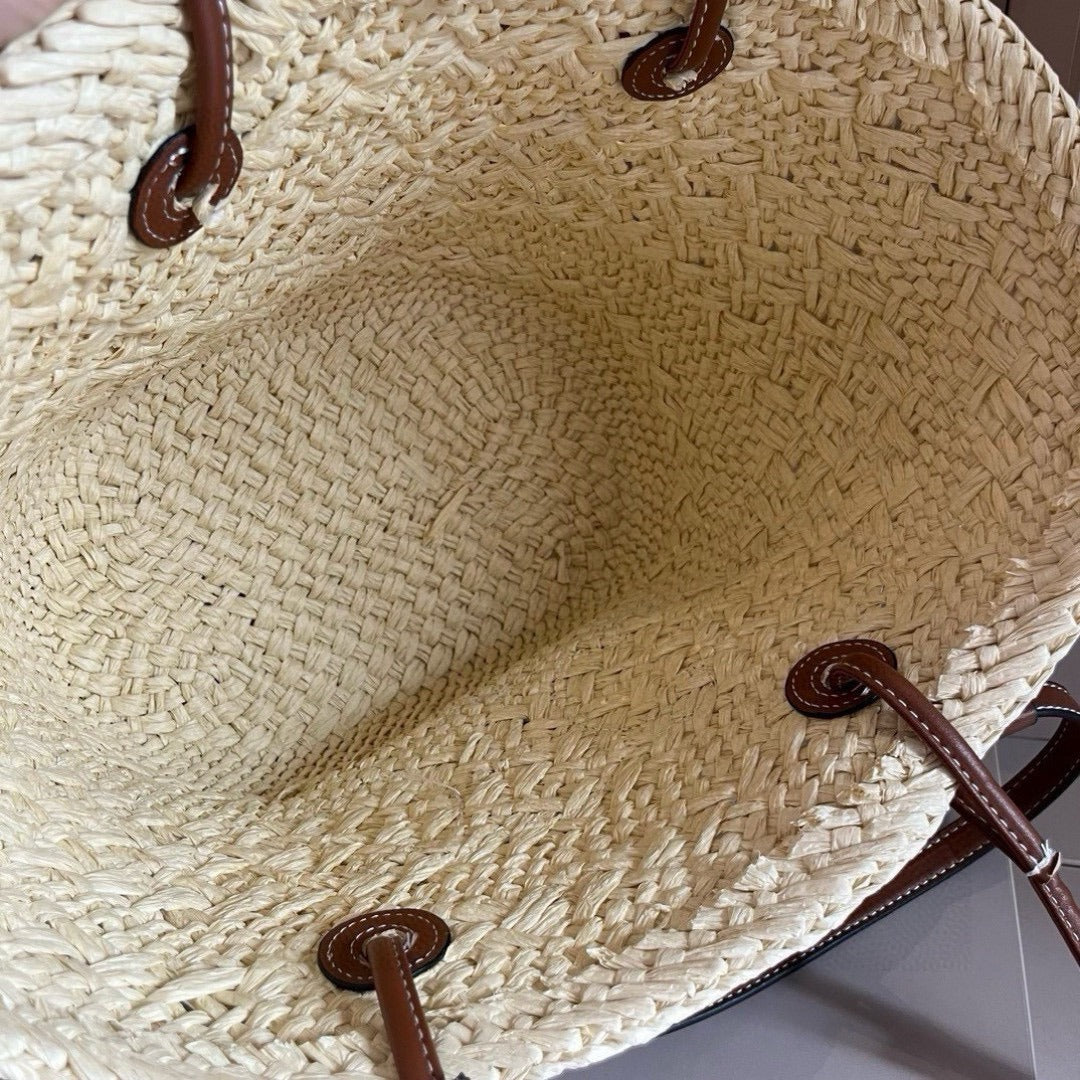 CE 25 Straw bag Raffia grass hand-woven bag
