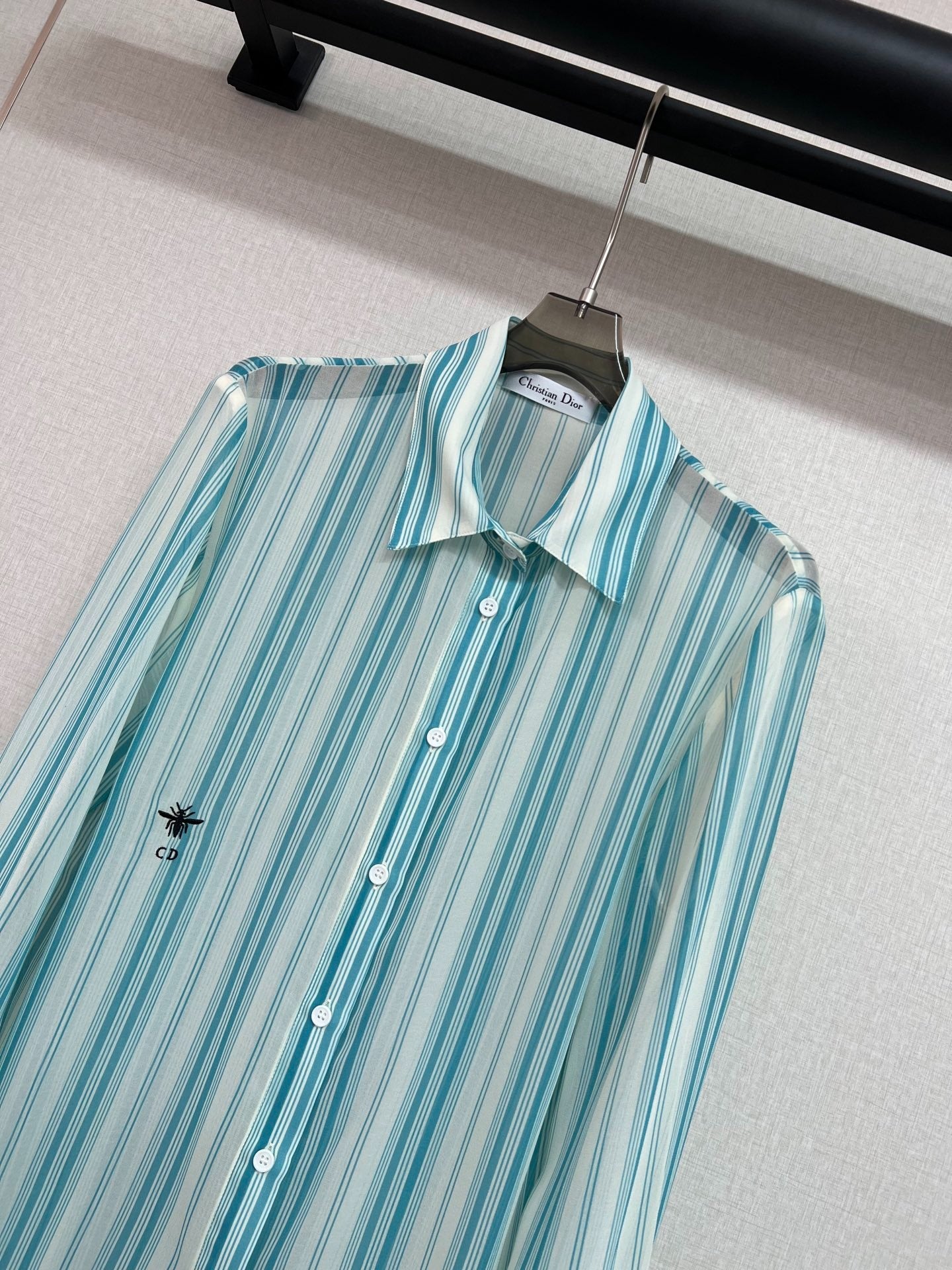 D 25SS New Summer Shirt Printed Stripe