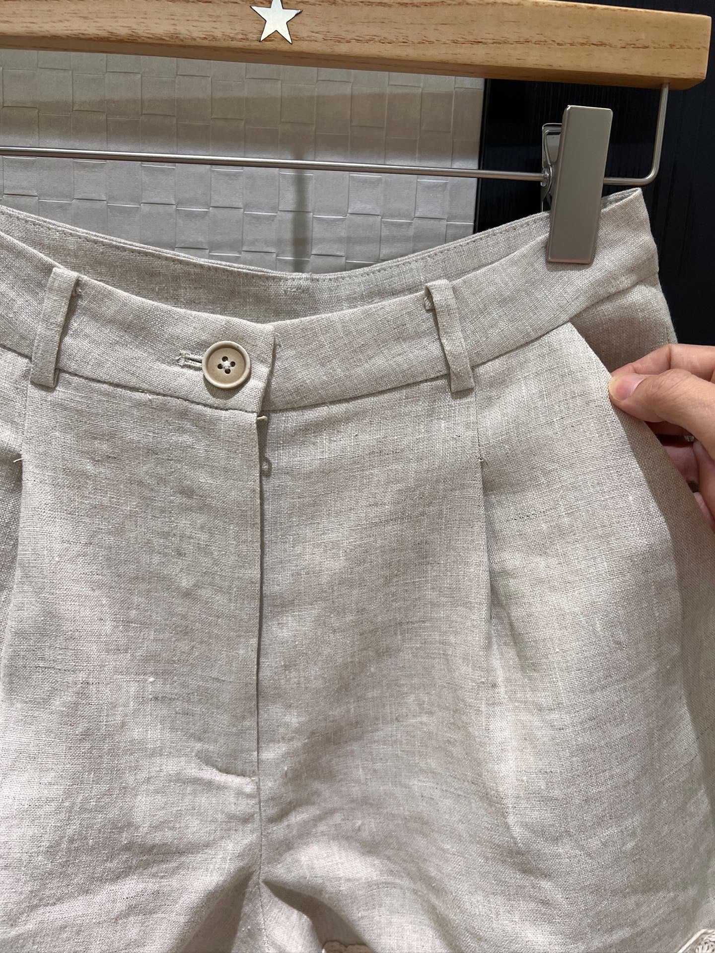Z 25 Linen Studded Tank + Shorts Set