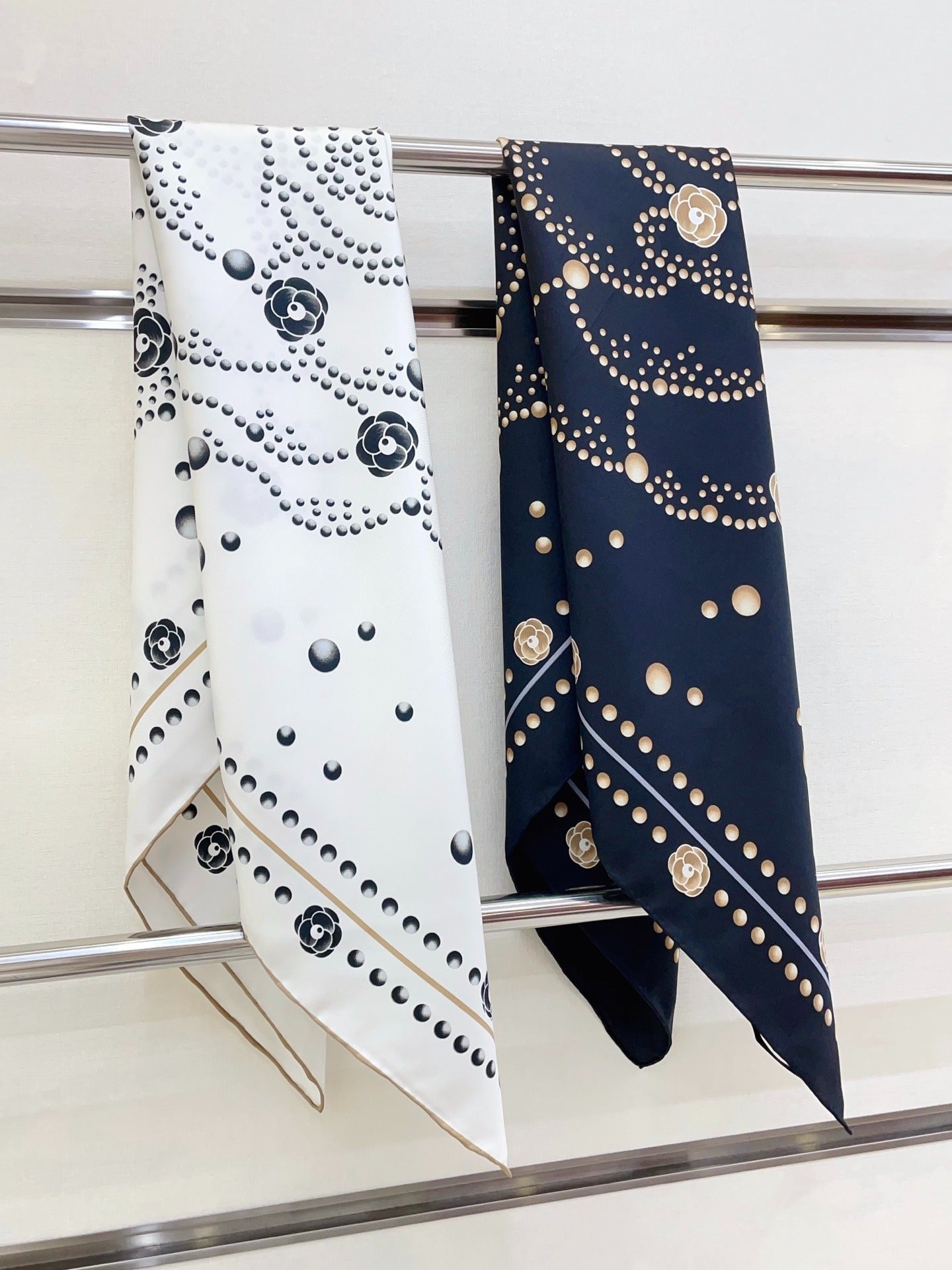 C 25 Twill Silk Scarf