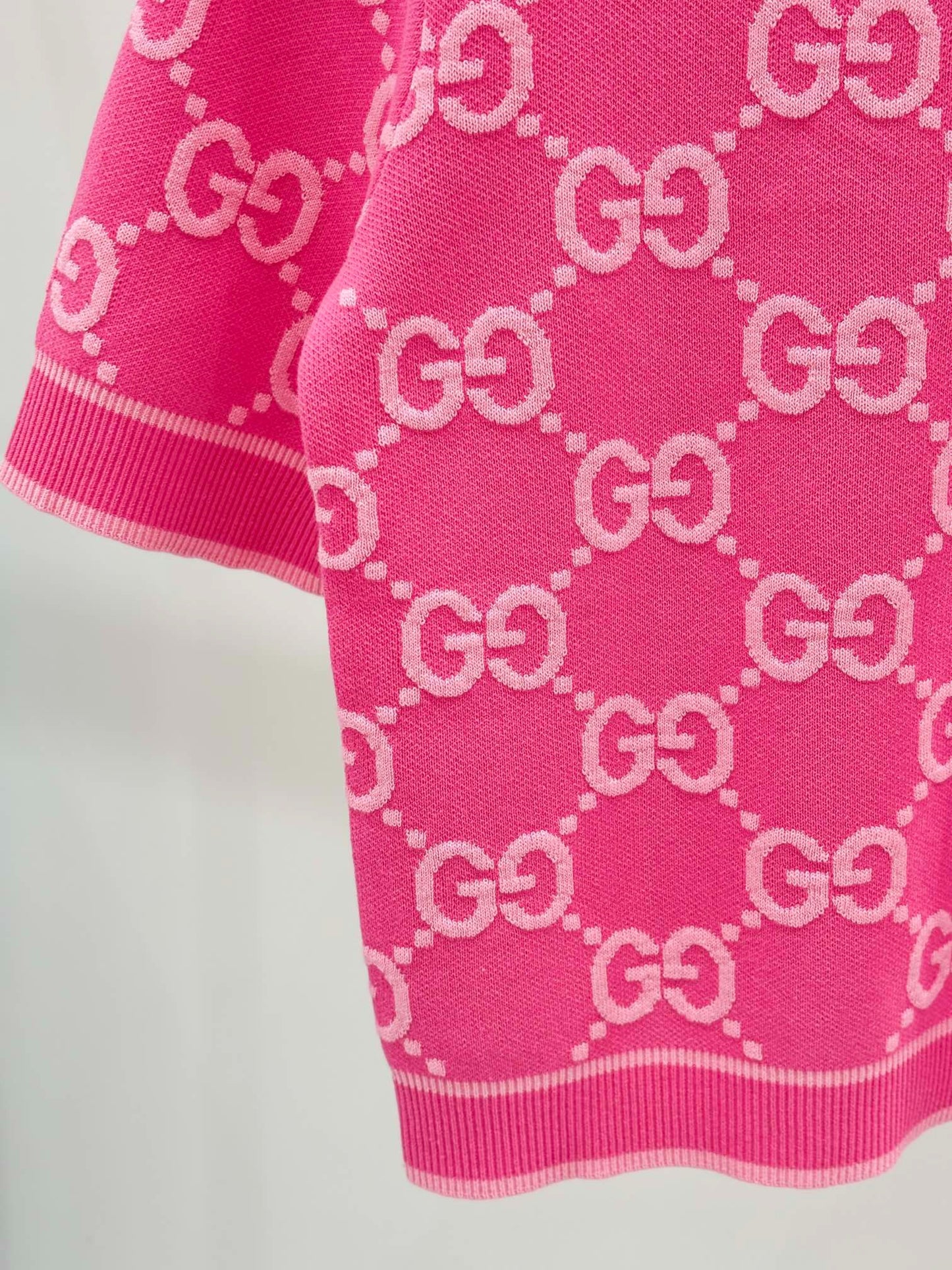 G 24 Sommer Neue jacquard brief rundhals stricken kurzarm
