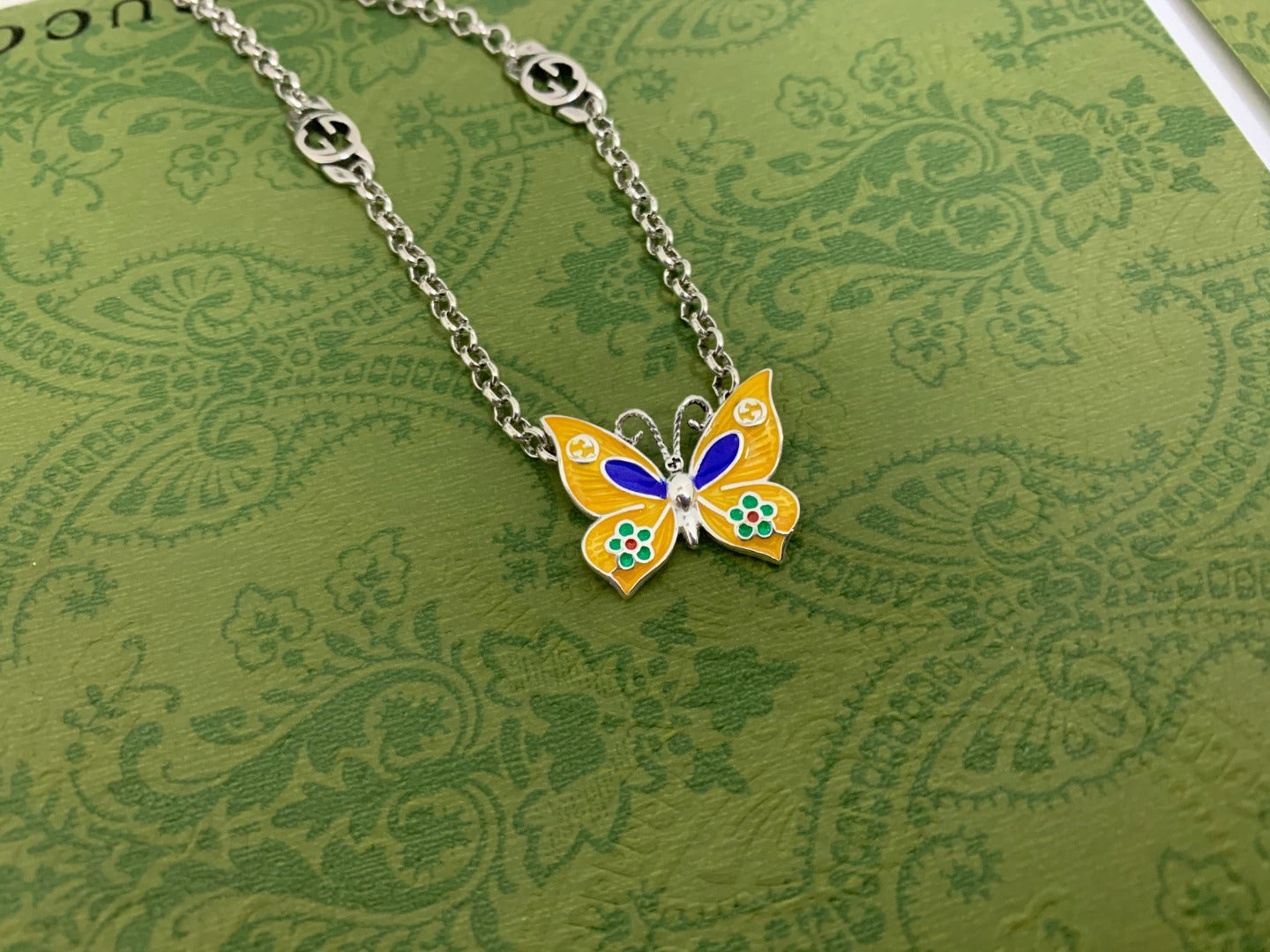 G 25 Butterfly Necklace