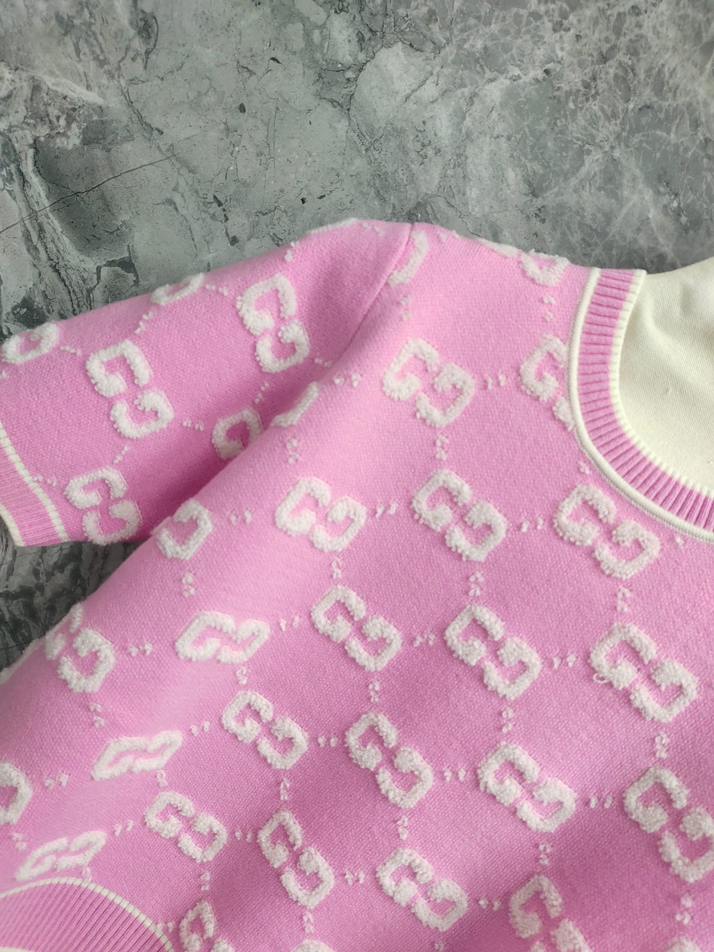 G 25 Wool Short Sleeve Top