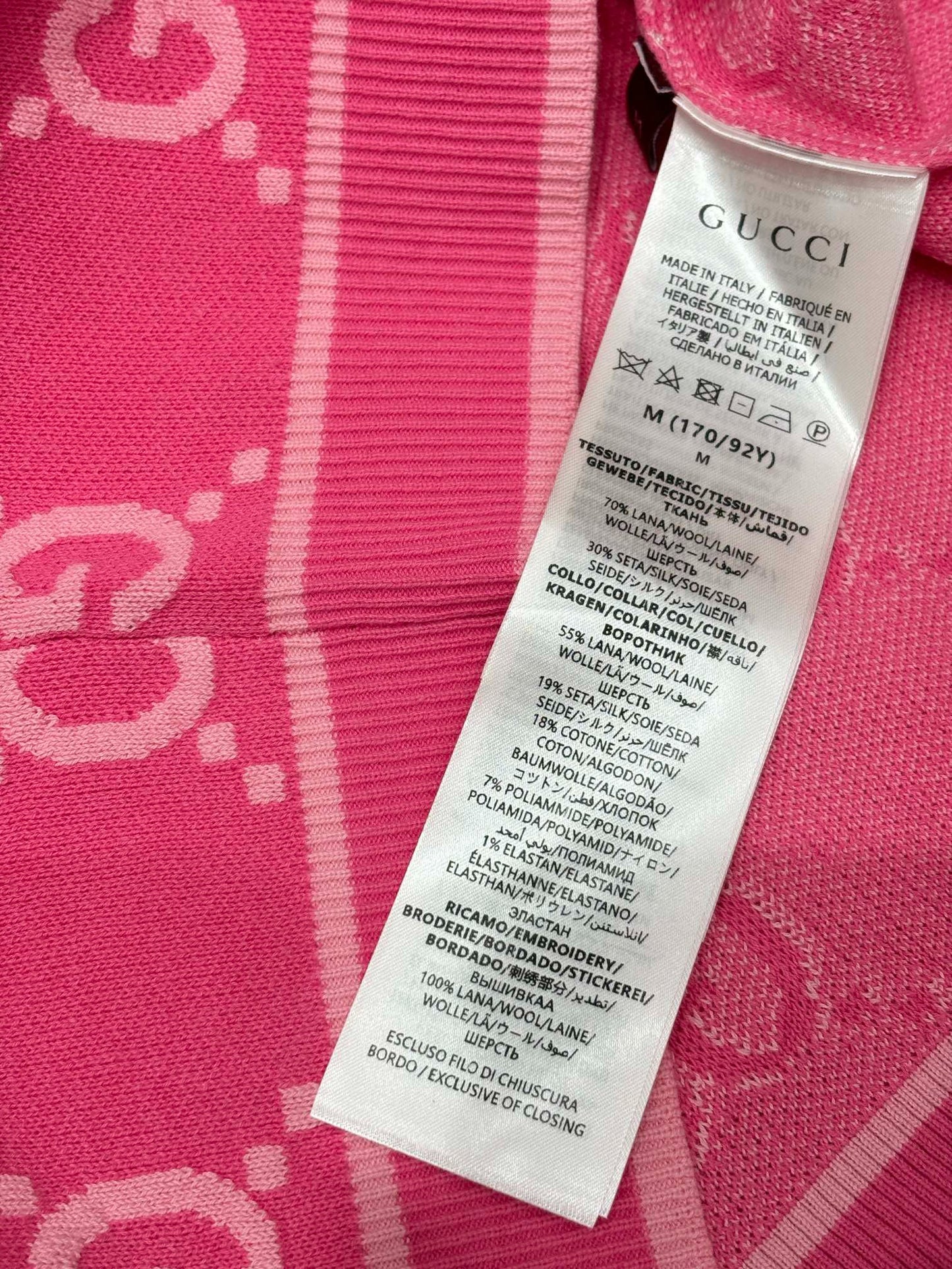 G 25 Frühen Frühling Neue Applizierte All-over-Print Casual Strick Kurzarm