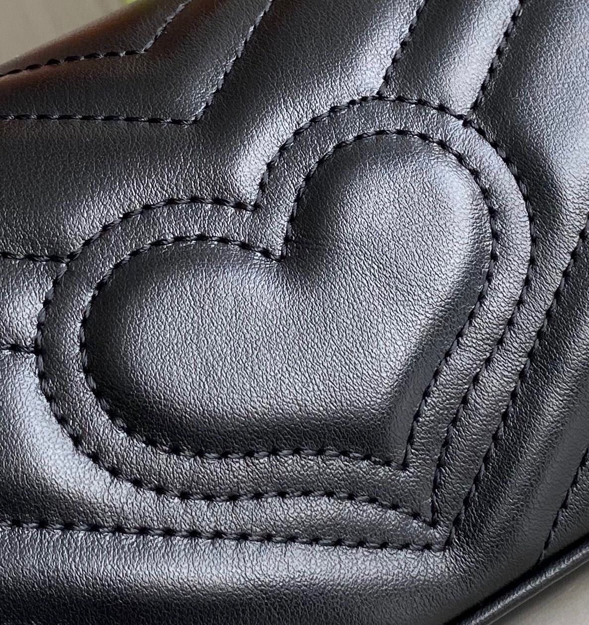 G Marmont super mini bag Black / White / Red / Gray Blue