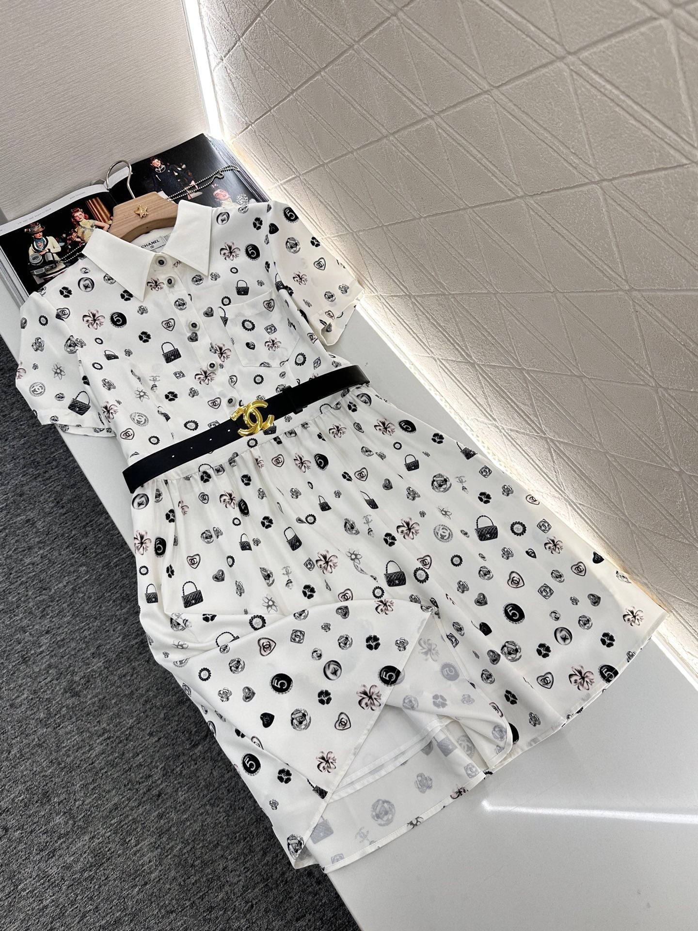 C 2025 new products Printed dress