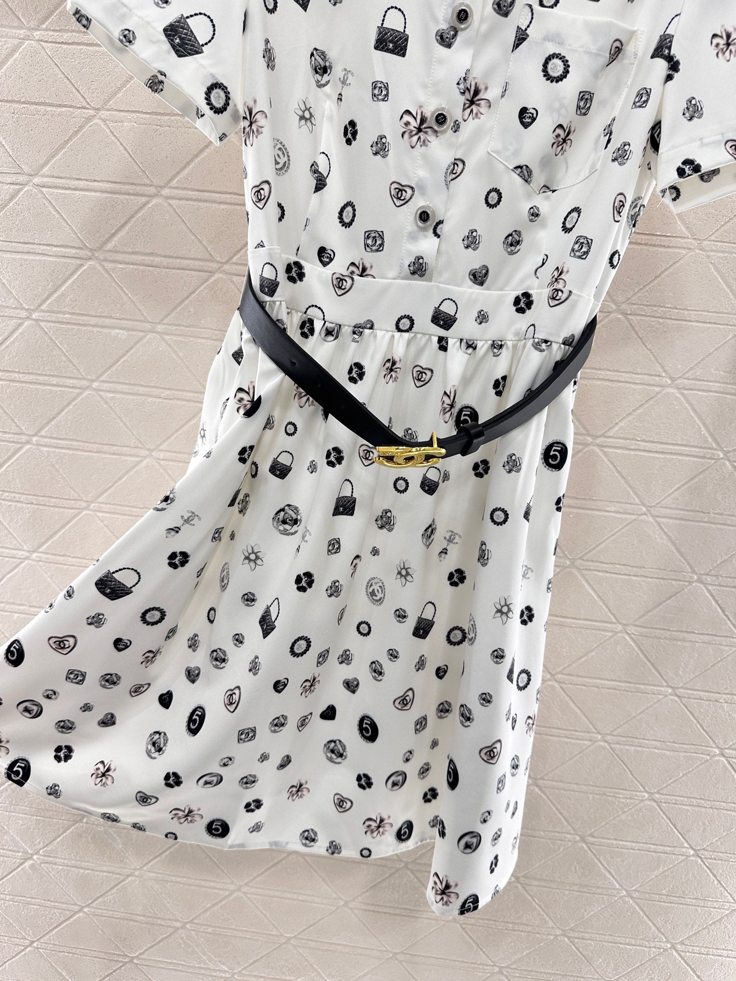 C 2025 new products Printed dress