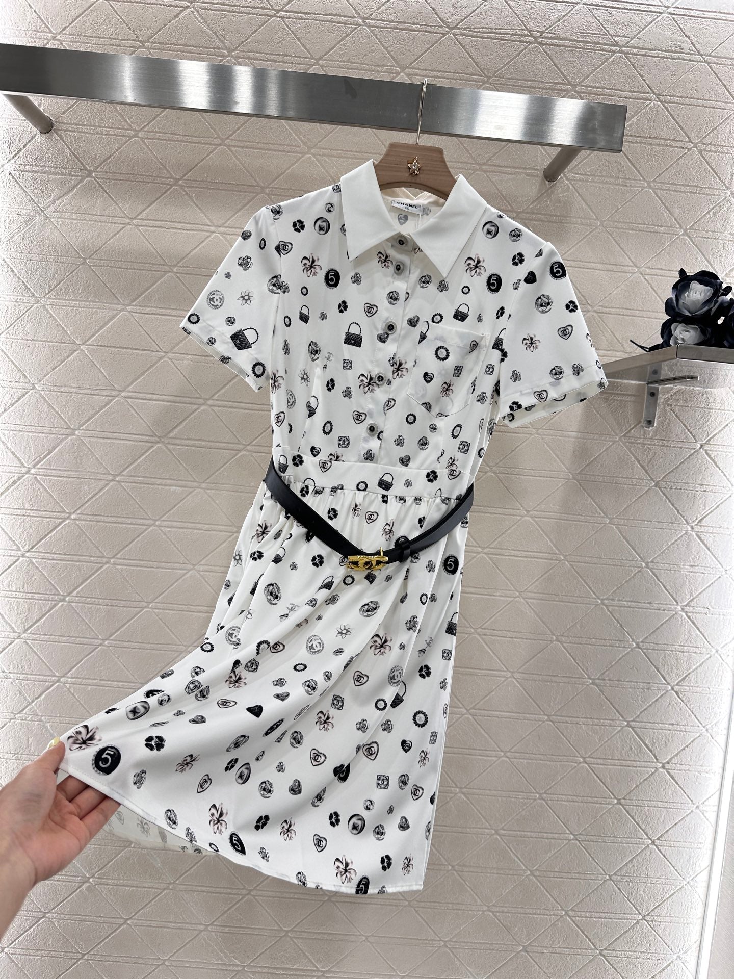 C 2025 new products Printed dress