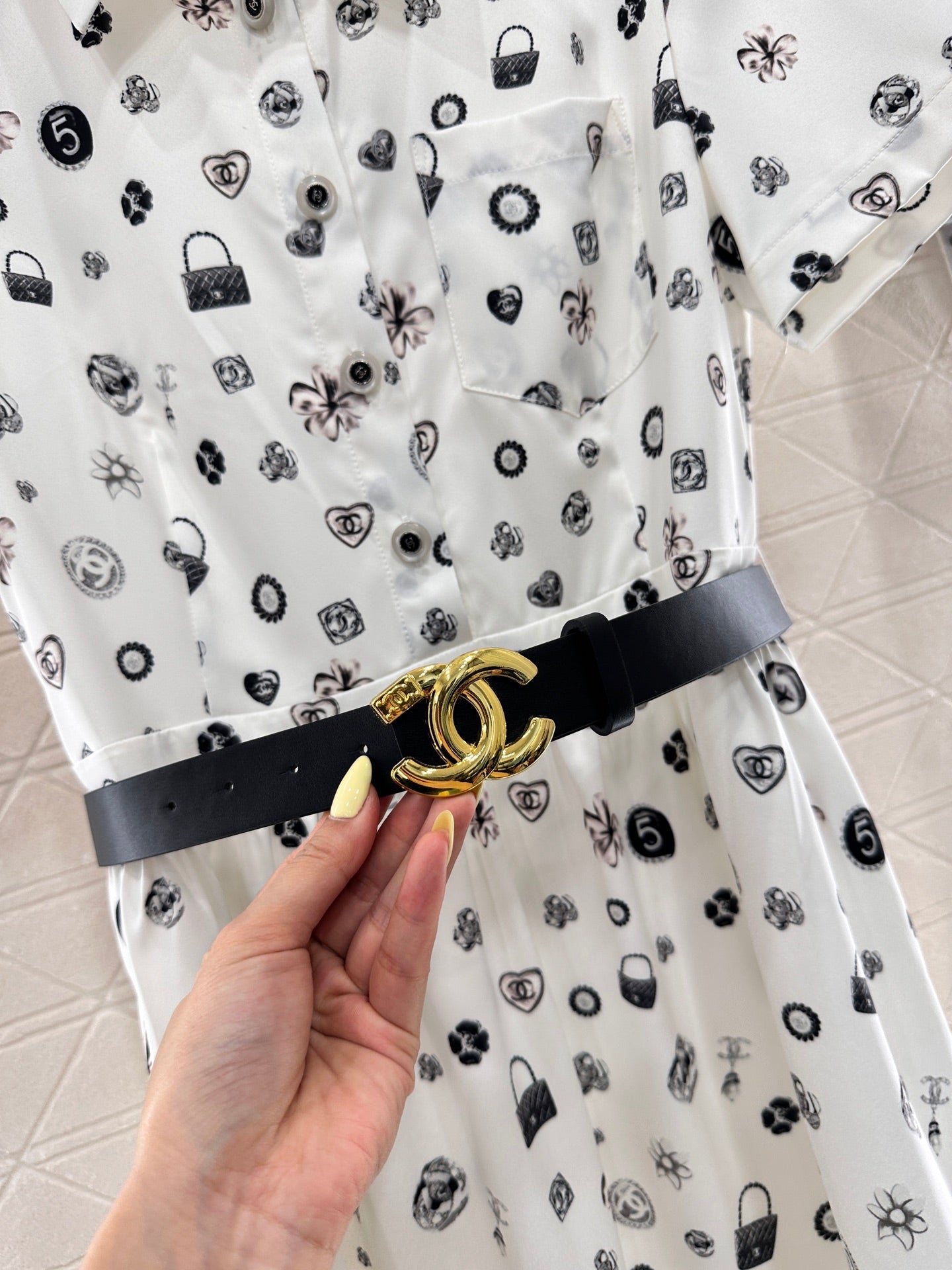 C 2025 new products Printed dress