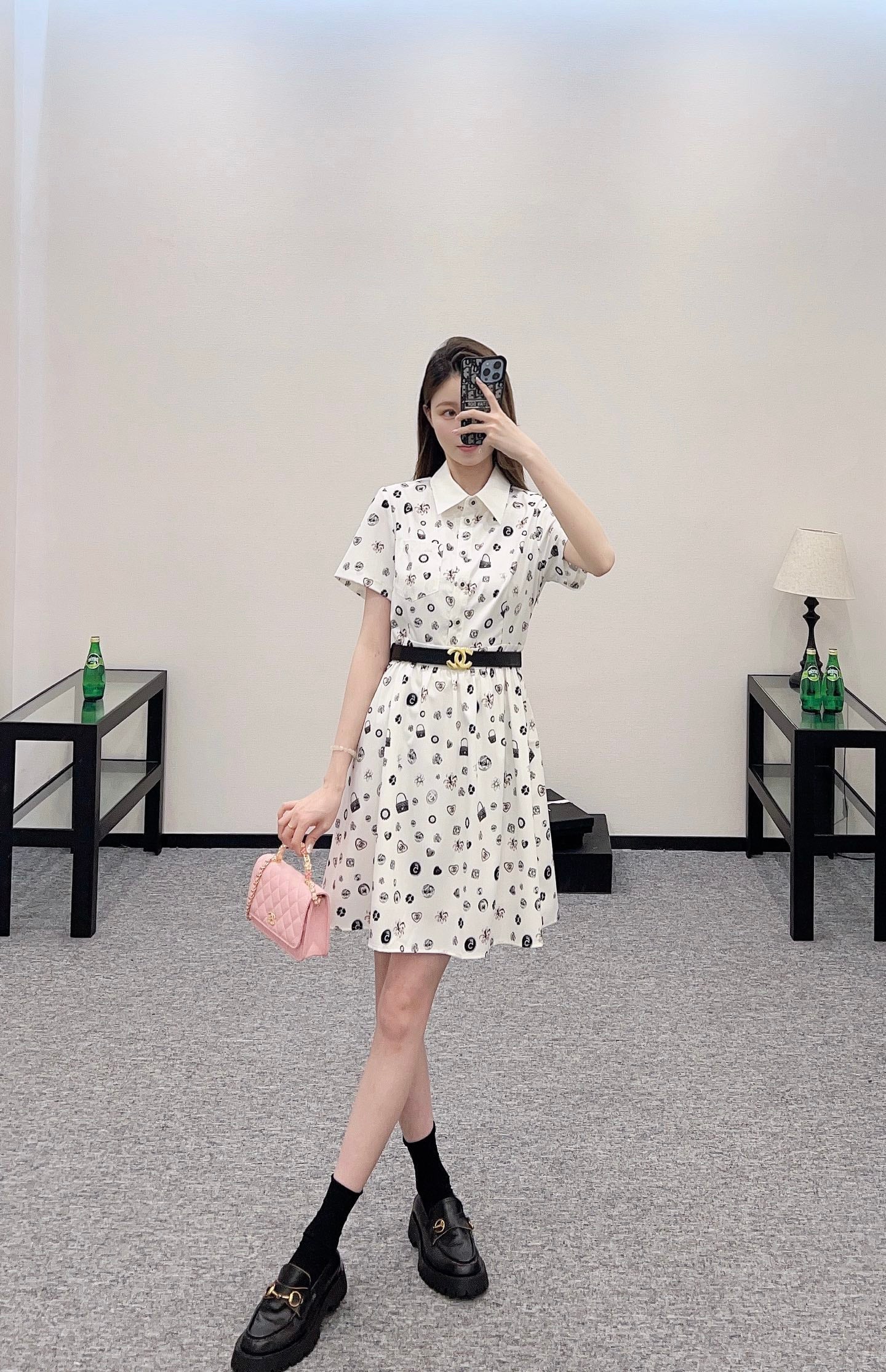 C 2025 new products Printed dress