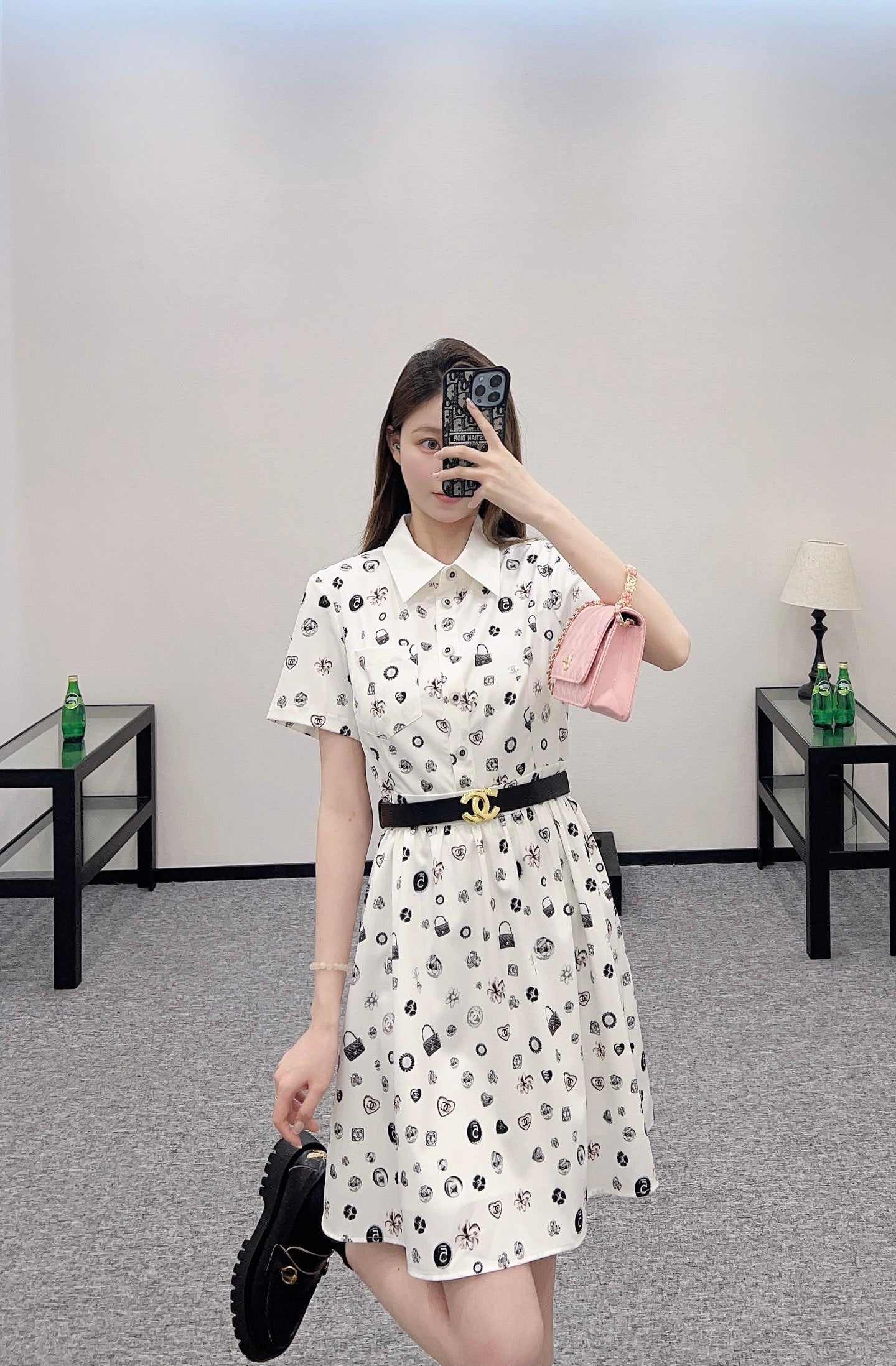 C 2025 new products Printed dress