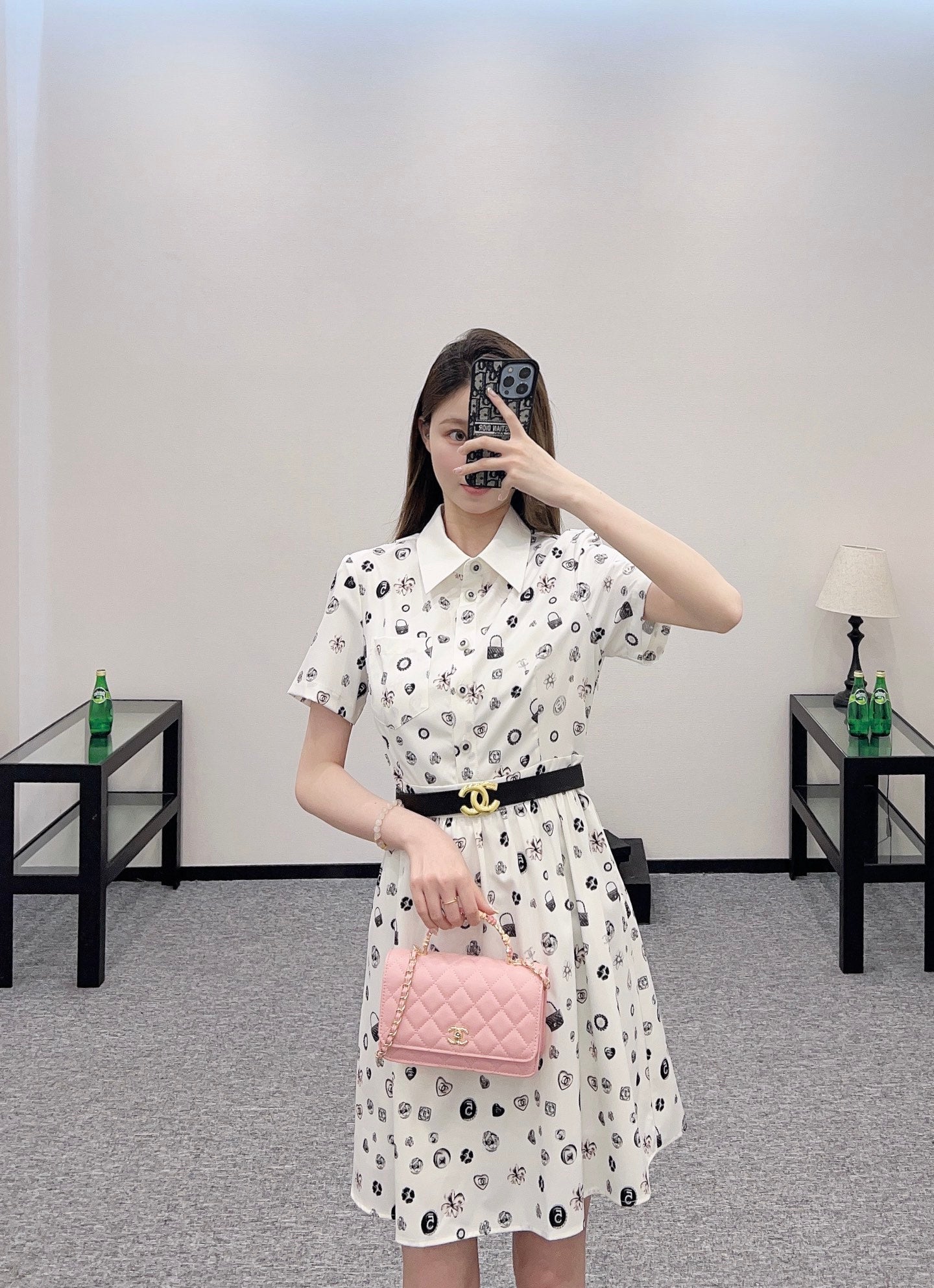 C 2025 new products Printed dress