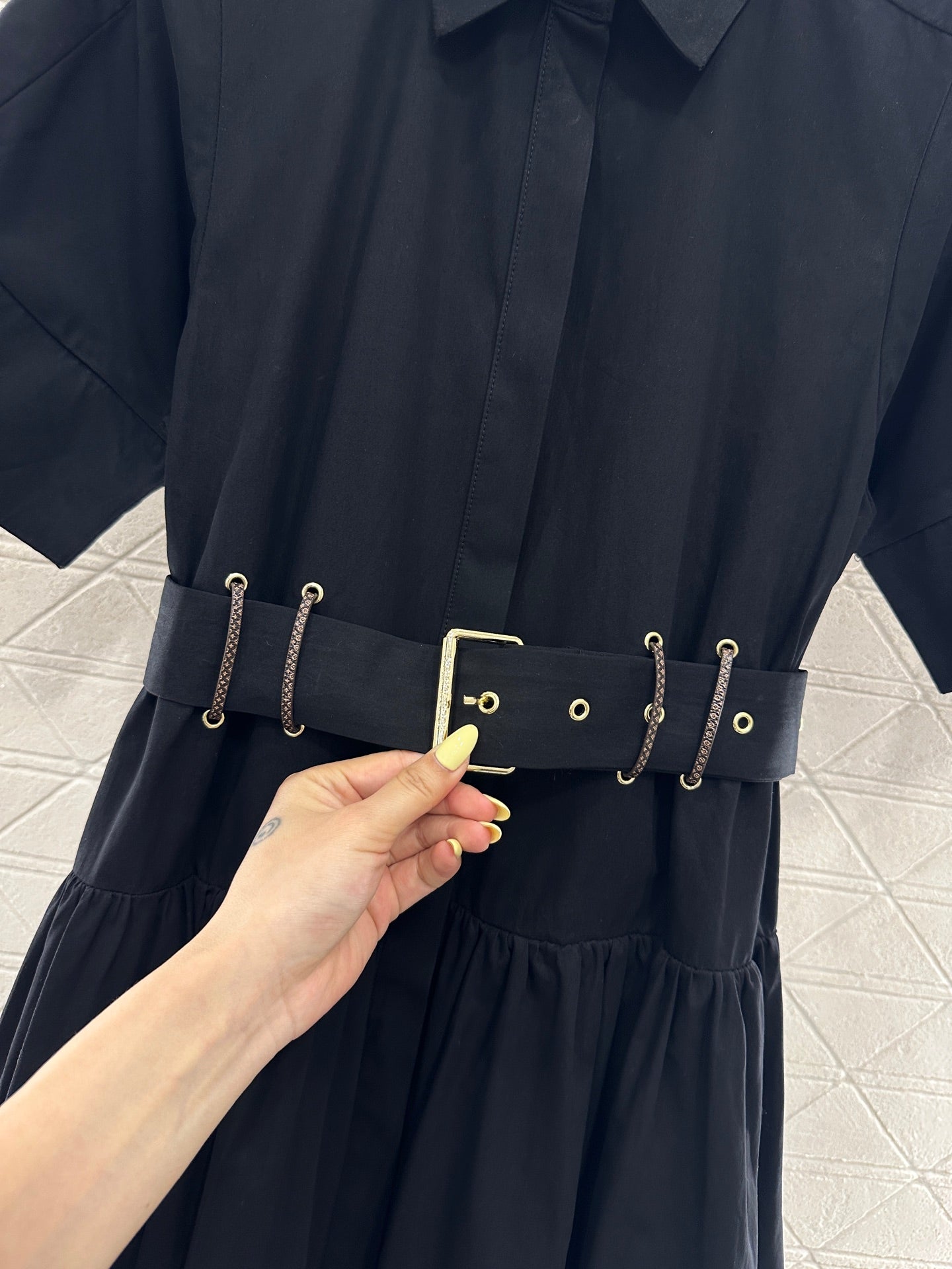 L 2025 new products Belt dress