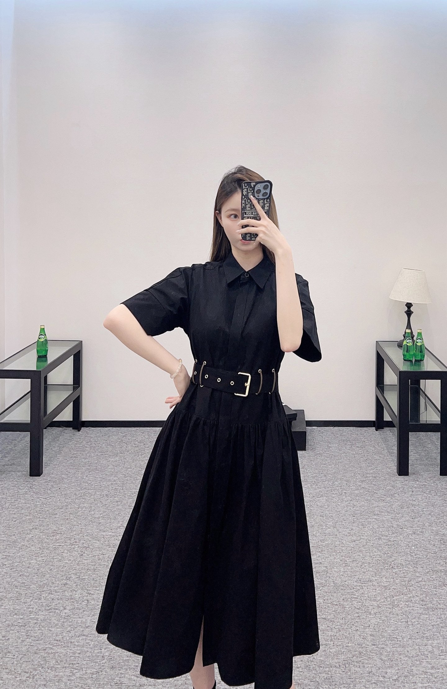 L 2025 new products Belt dress