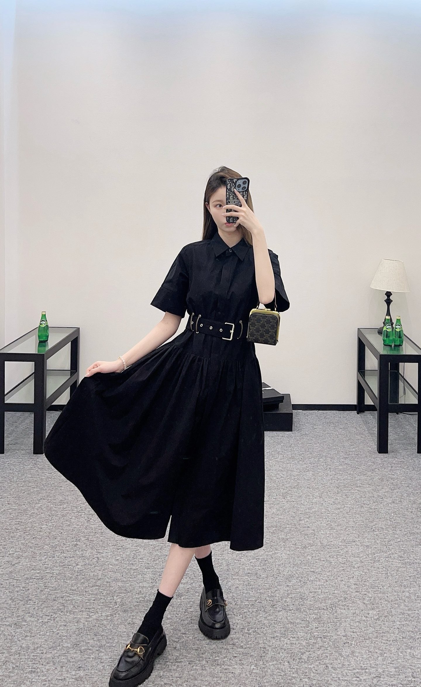 L 2025 new products Belt dress