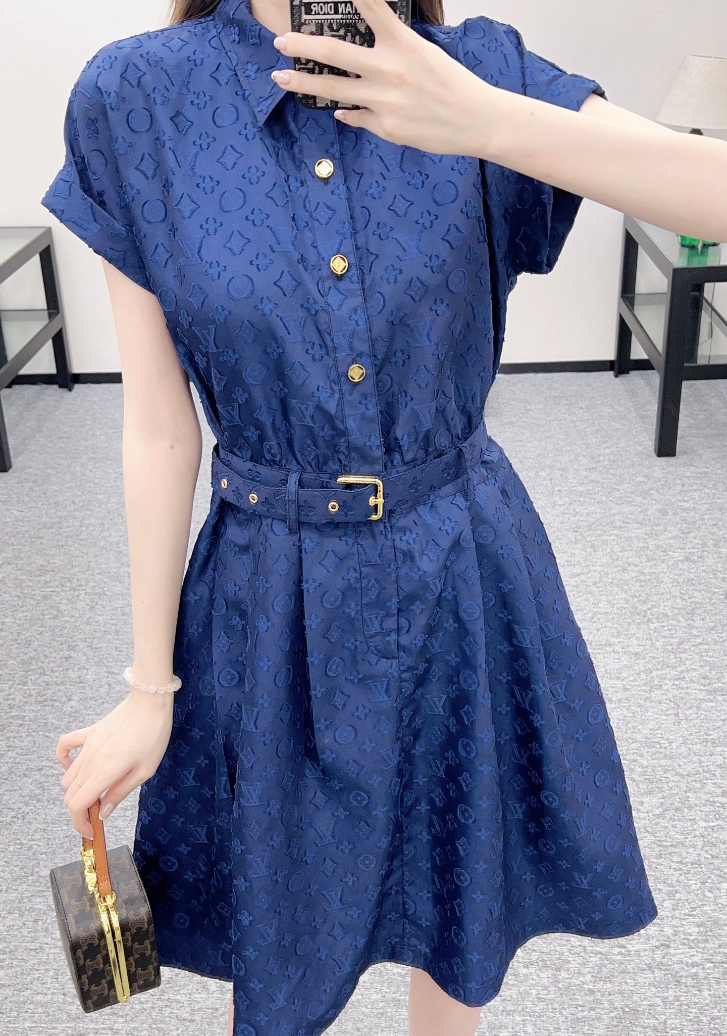L 2025 new products Belt dress