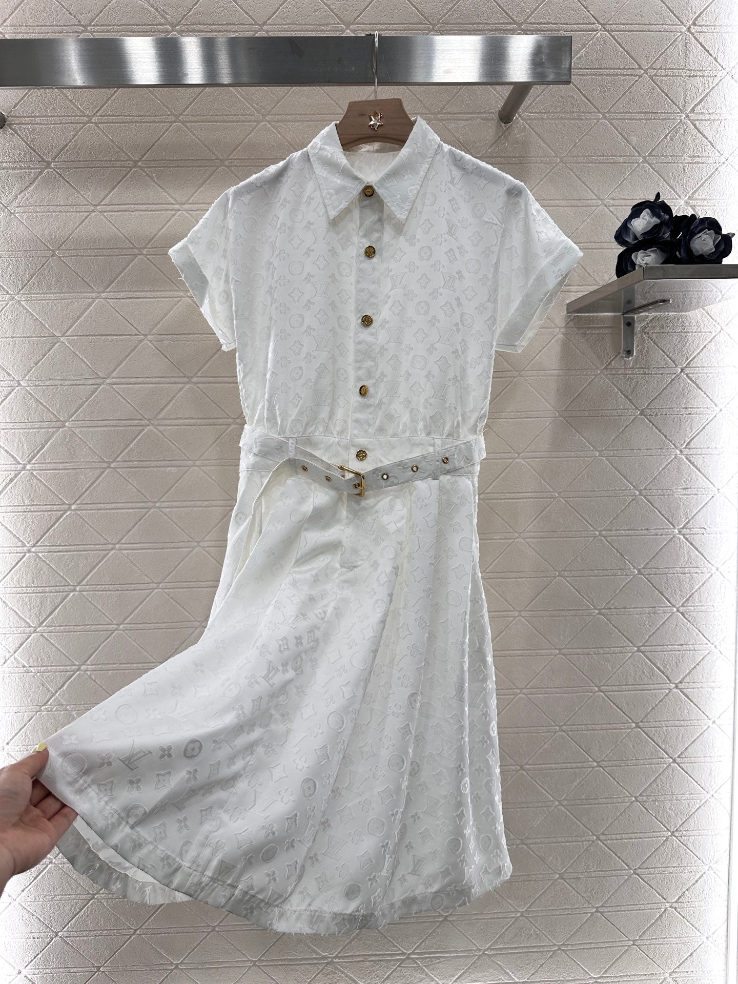 L 2025 new products Belt dress