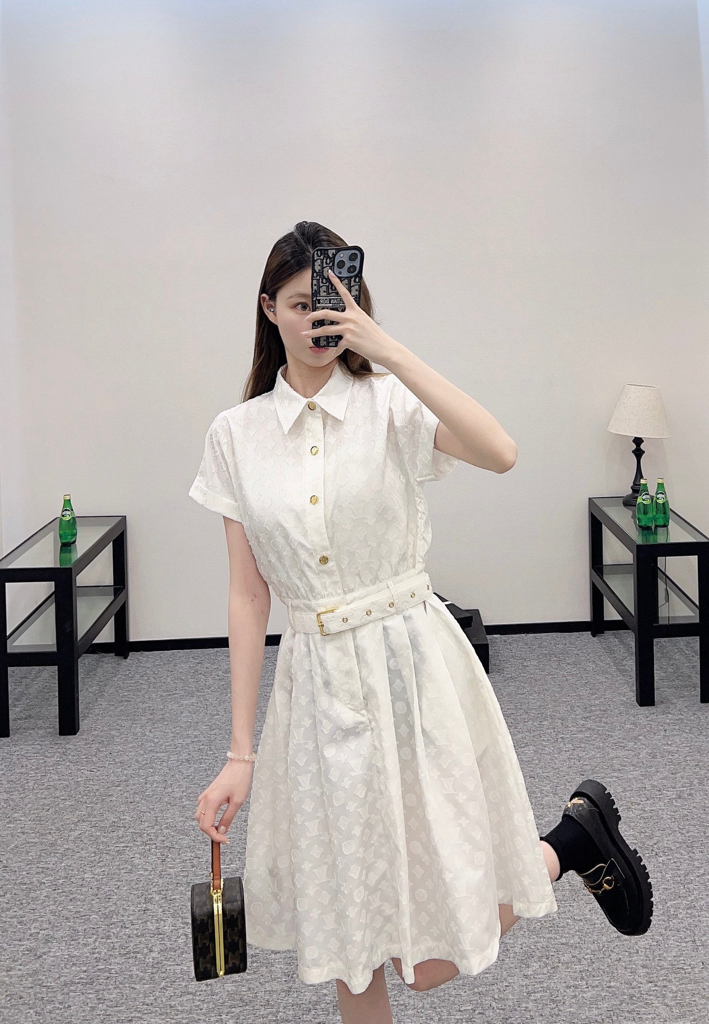 L 2025 new products Belt dress