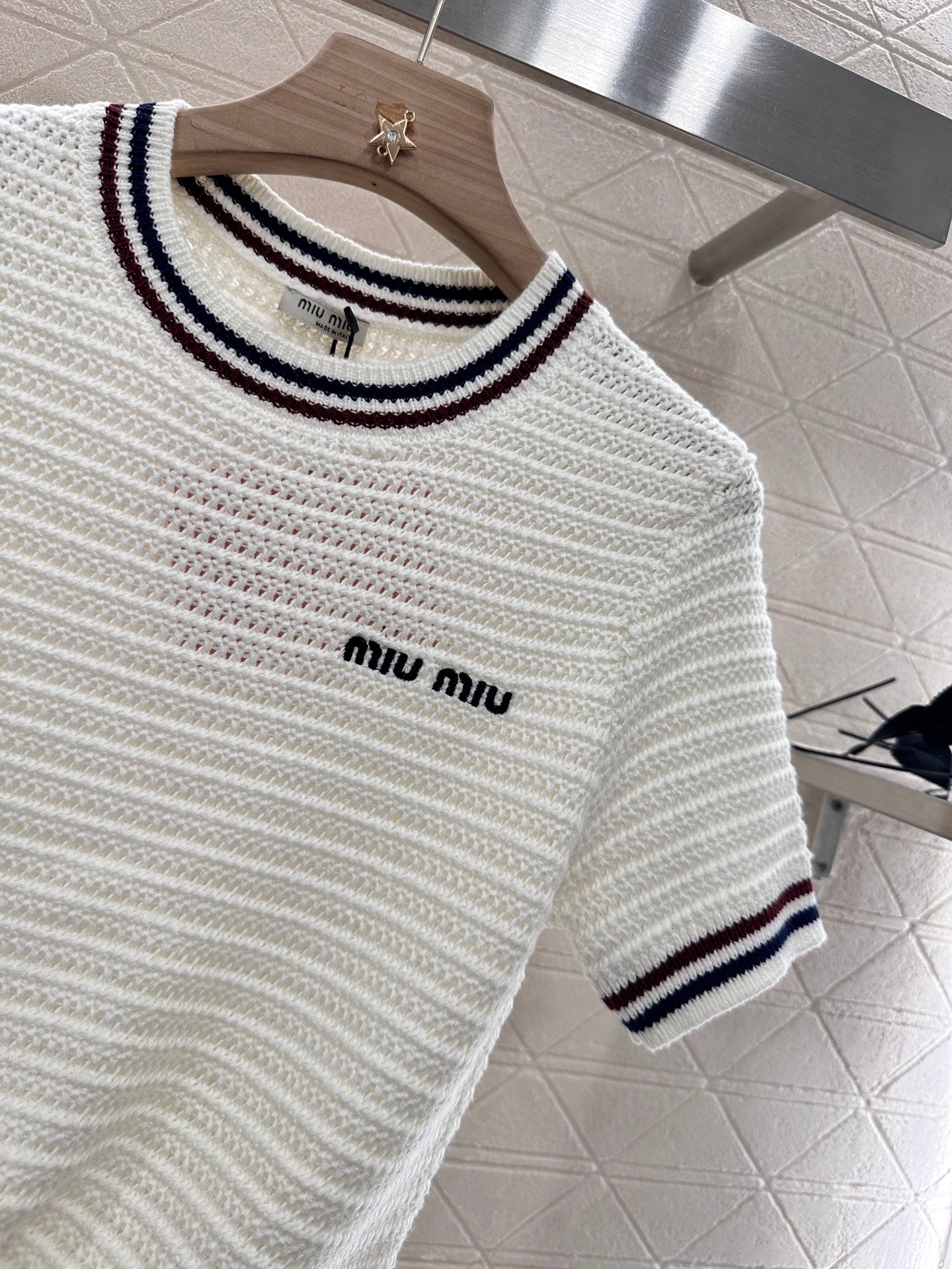 M 2025 new products Knitted short sleeves