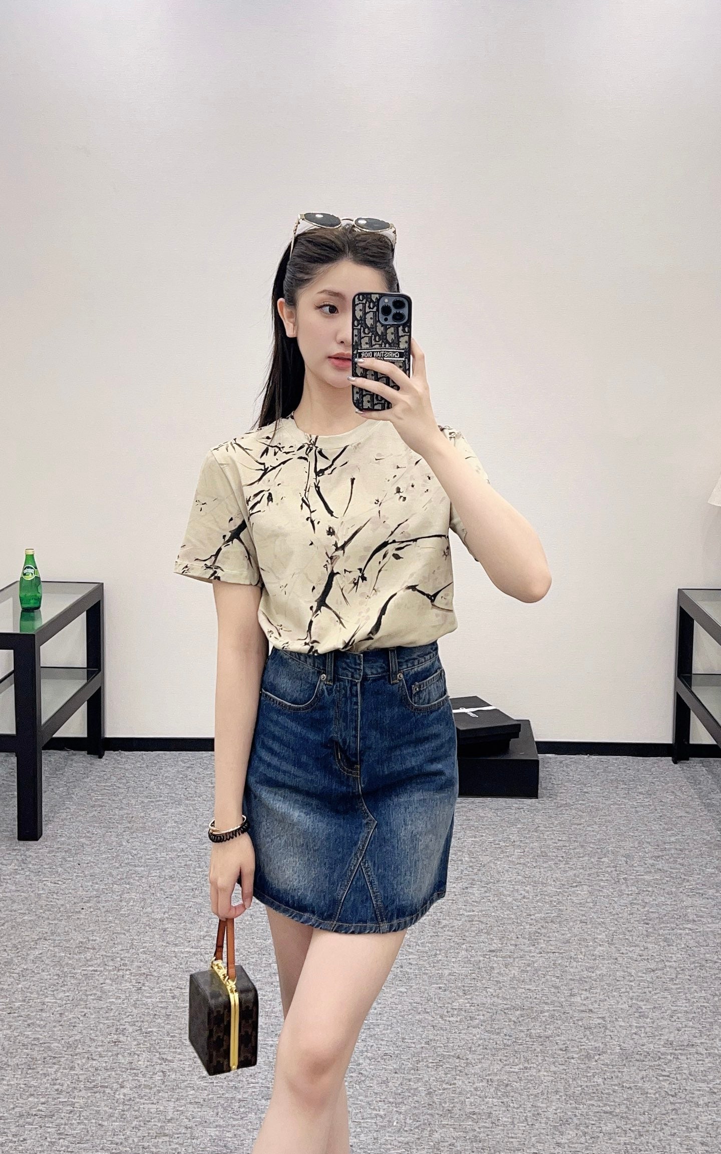 D 2025 new product Printed short sleeves