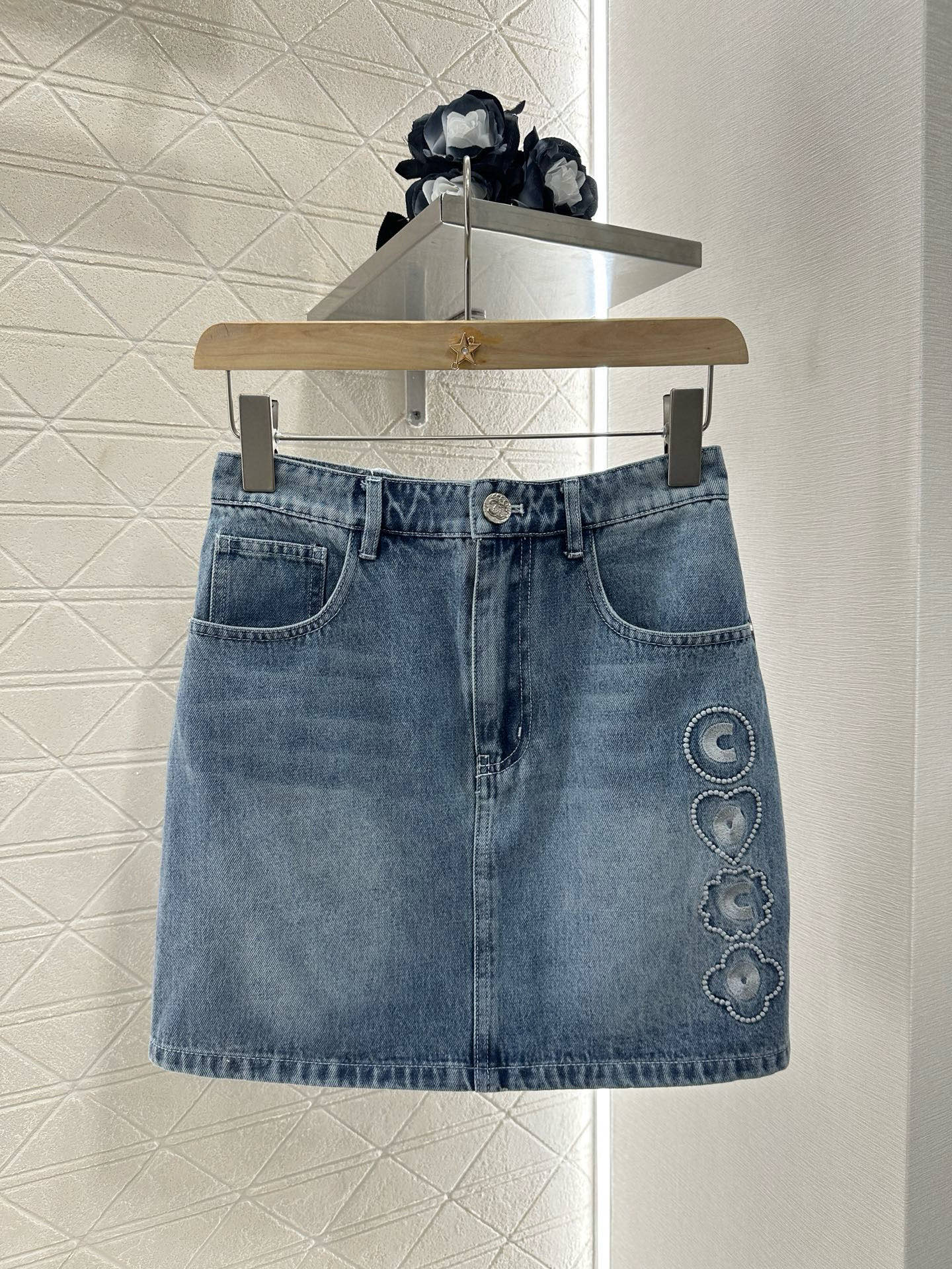 C 2025 new product Denim vest set