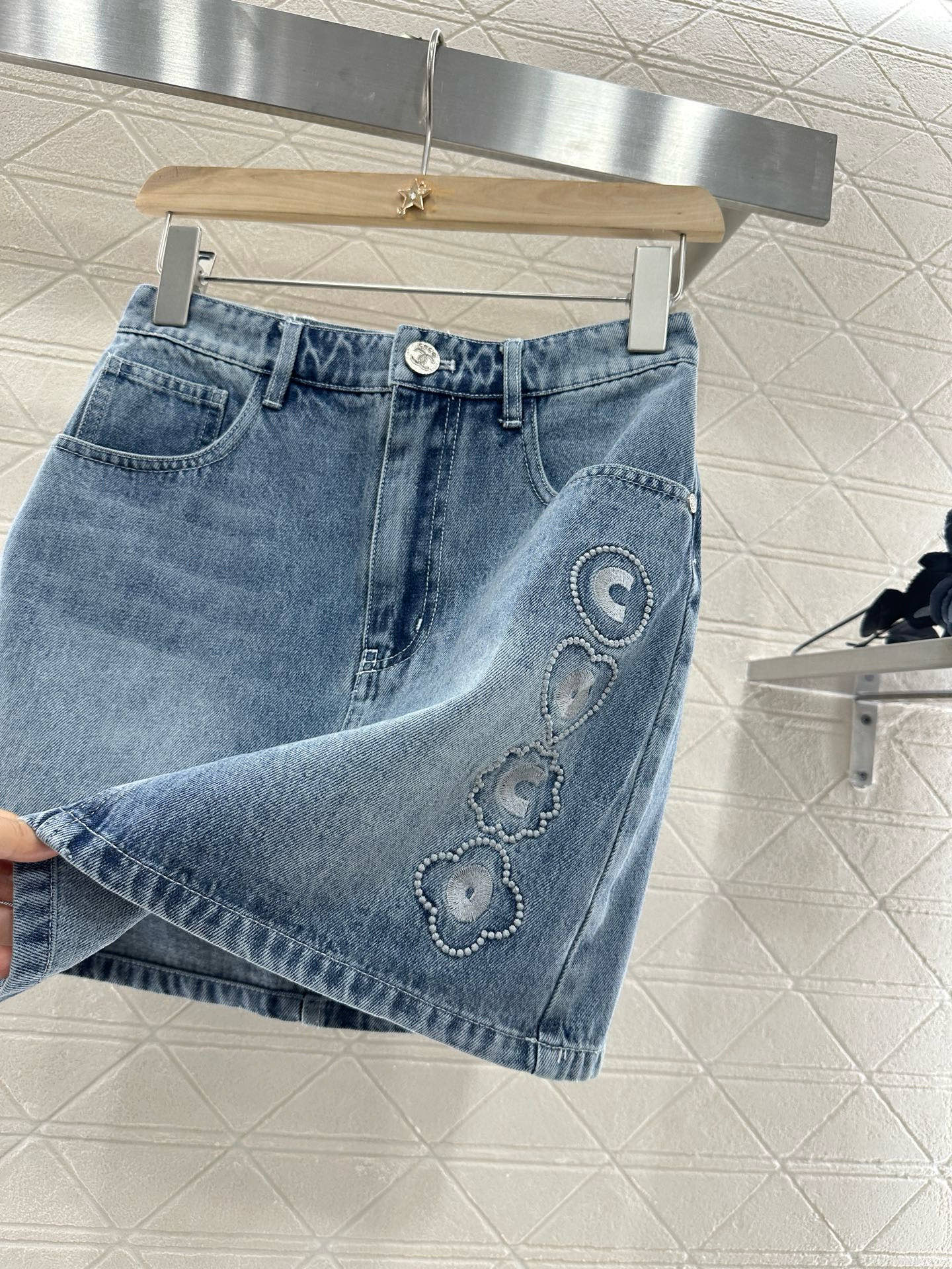 C 2025 new product Denim vest set