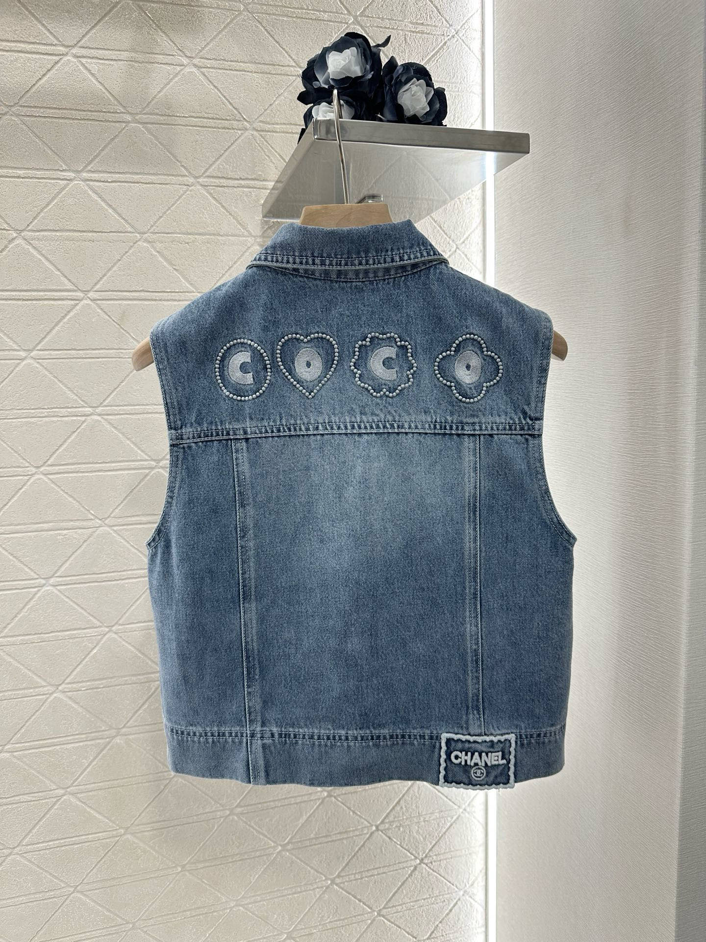 C 2025 new product Denim vest set
