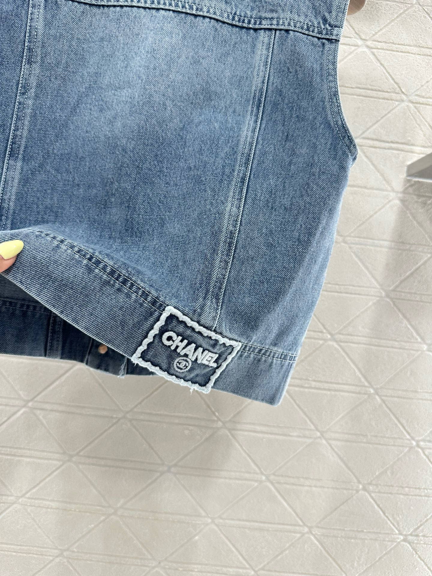 C 2025 new product Denim vest set