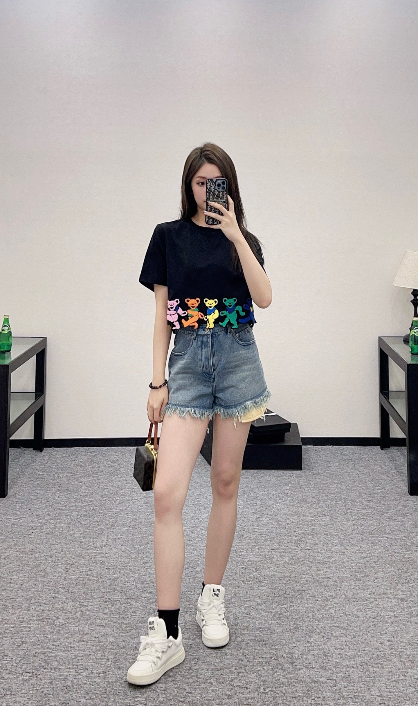 L*♥2025 new product Embroidery short style