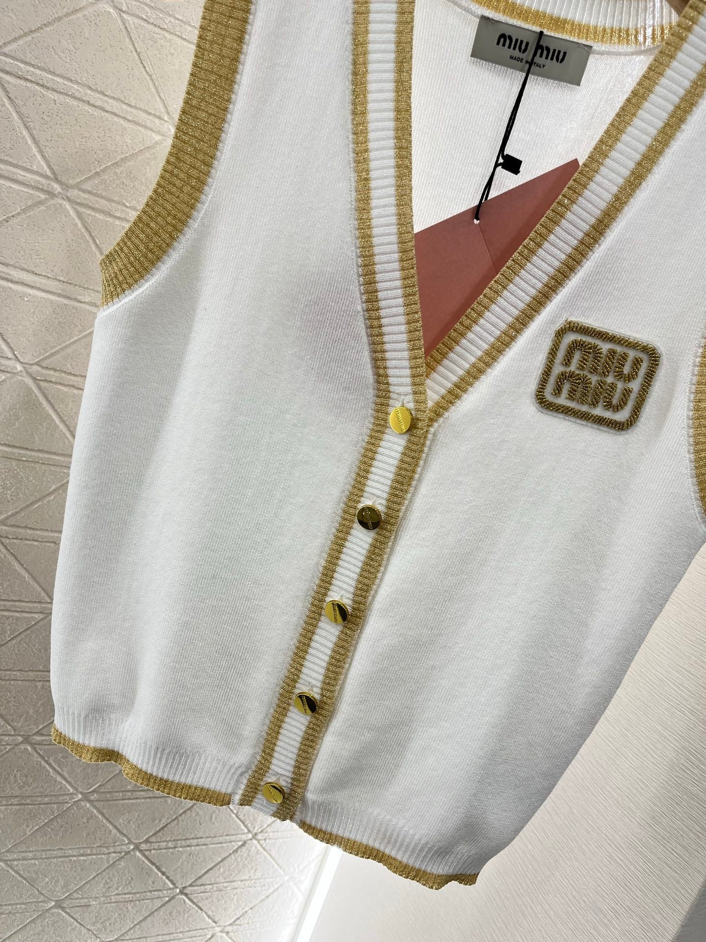 Mi*mi*♥2025 new products Knitted vest