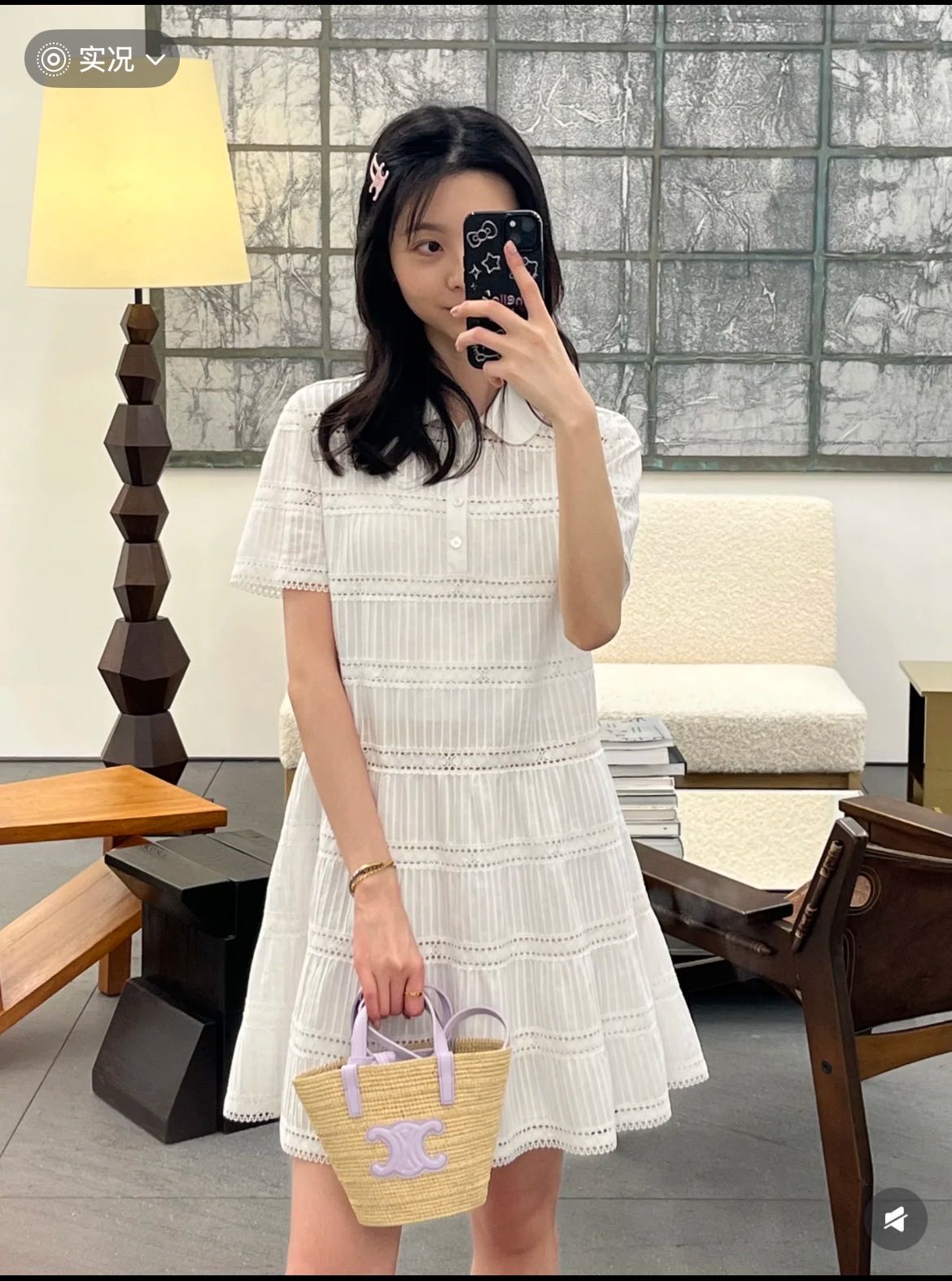 C 25 new product Embroidered dress